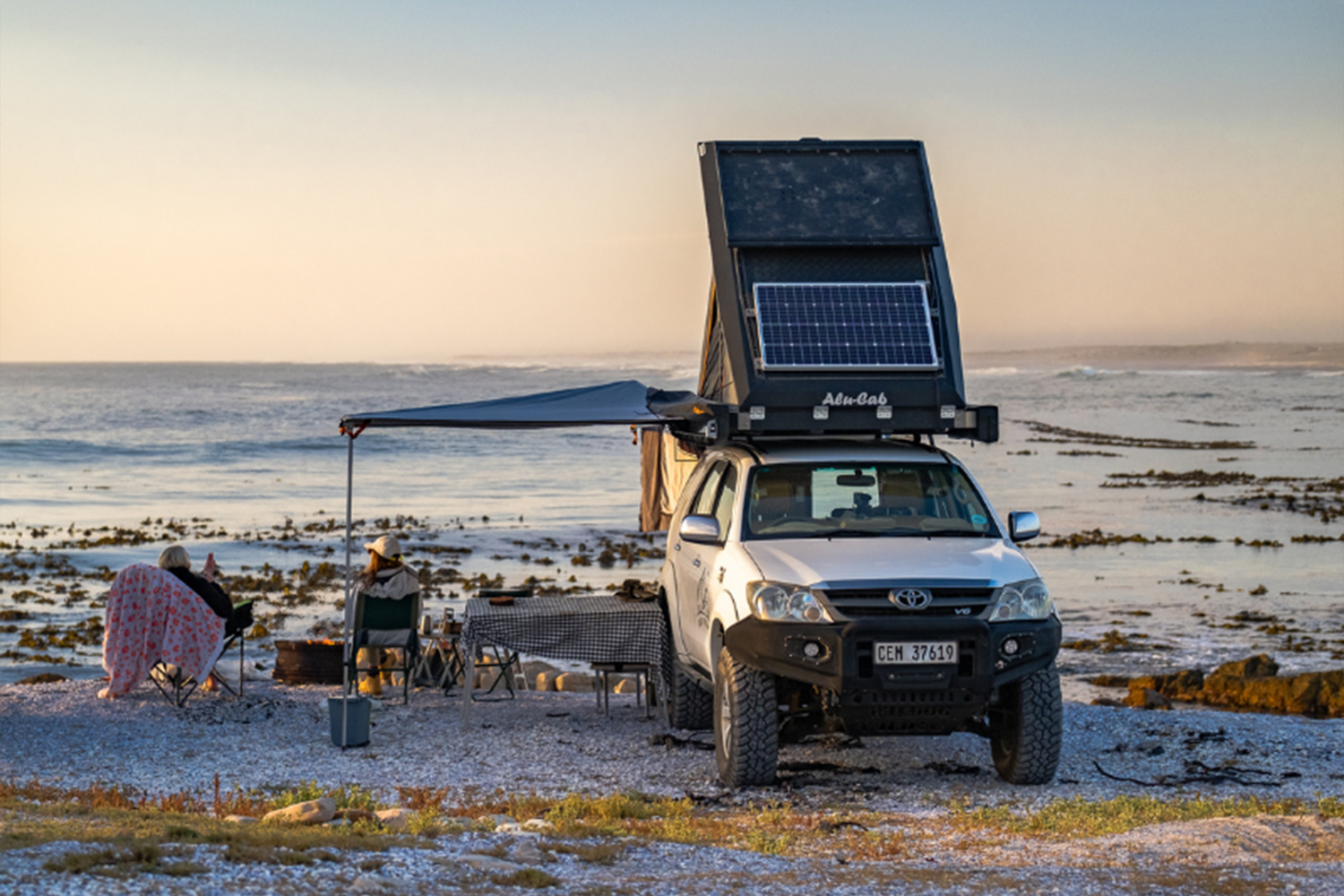 Alu-Cab 180° Shadow Awning — genuine product, Rival 4x4 Australia