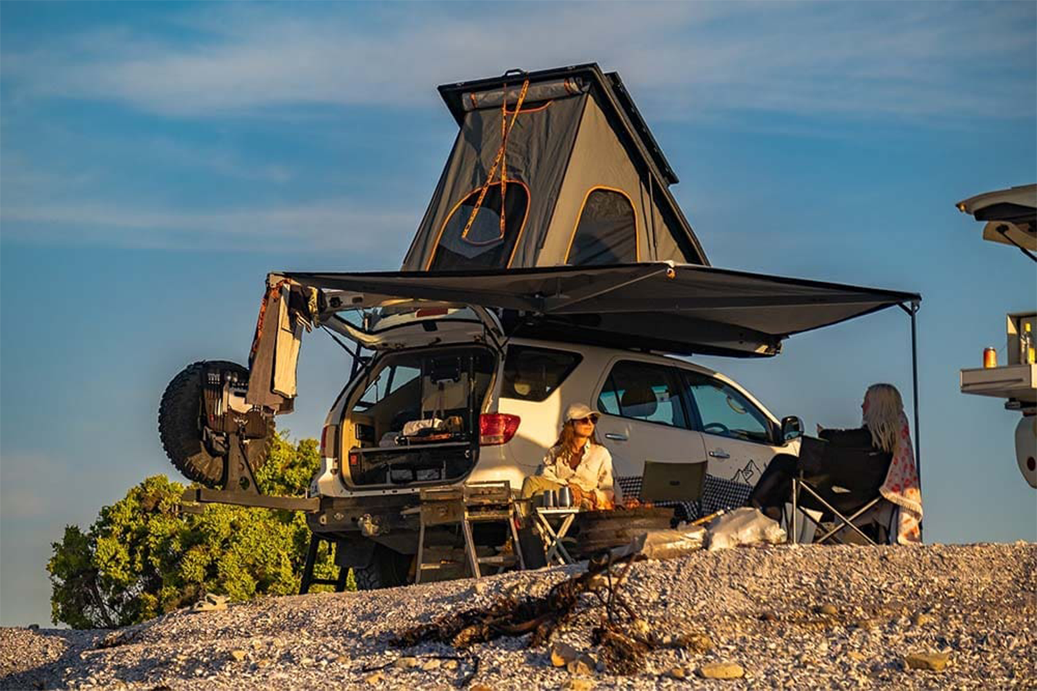 Alu-Cab 180° Shadow Awning — genuine product, Rival 4x4 Australia