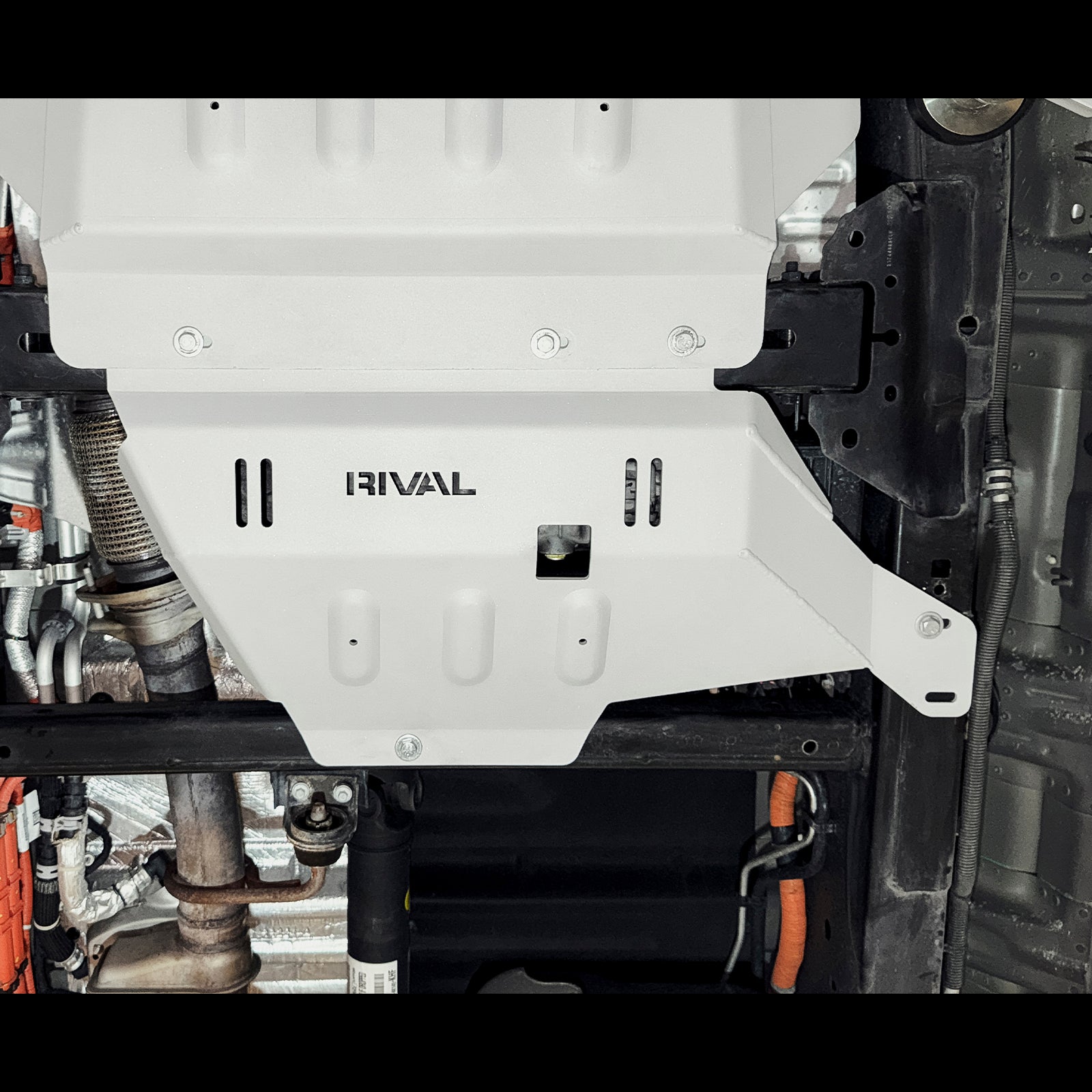 Aluminium Transfer Case Bash Plate - Ford F-150 (2014-Present), PowerBoost - RIVAL 4x4 Australia