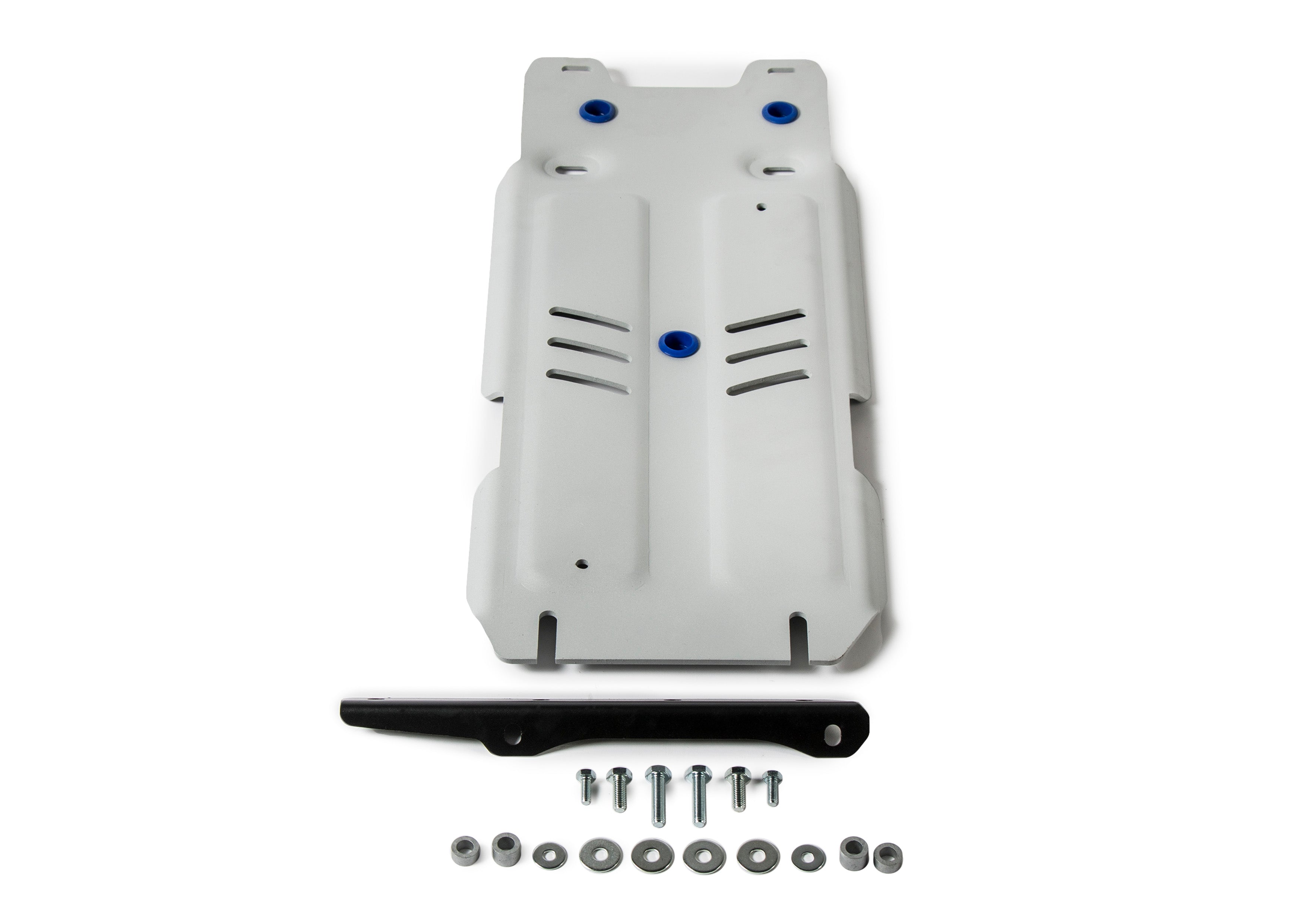 Aluminum Transmission Bash Plate - Toyota LC200 (4,5TD; 4,6; 4,7) (2007-2015; 2015-2021)