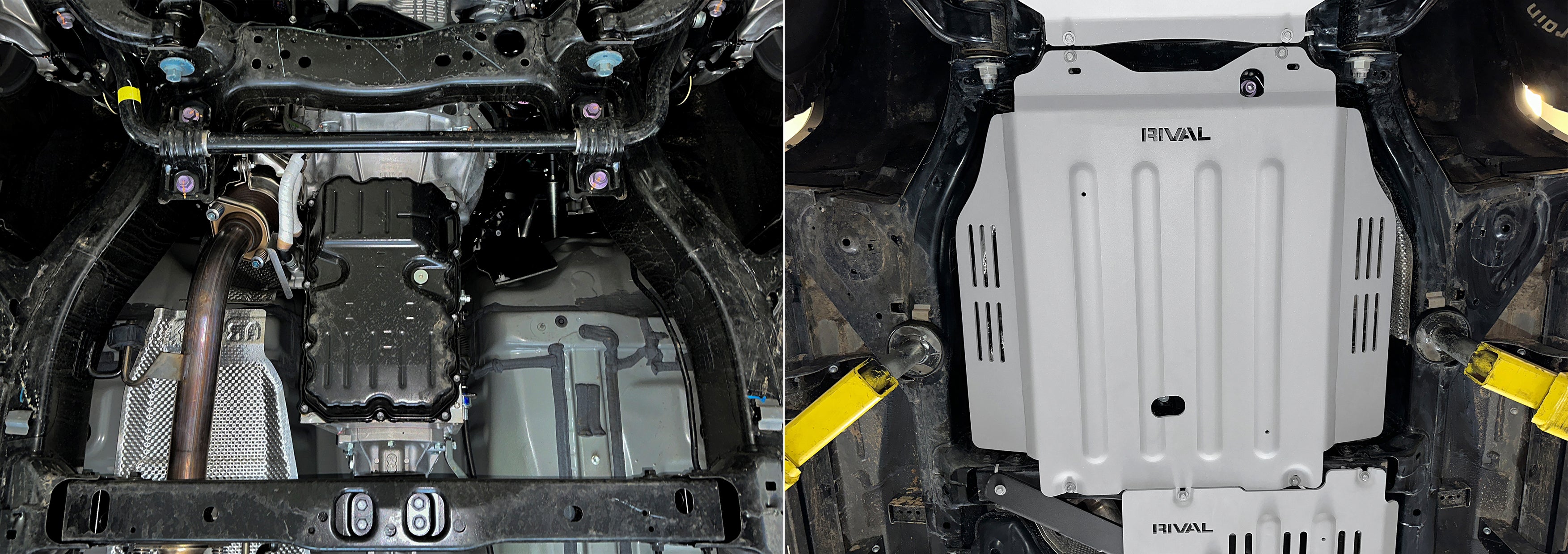 Aluminum Transmission Bash Plate - Toyota Tundra 3.4 Hybrid - RIVAL 4x4 Australia