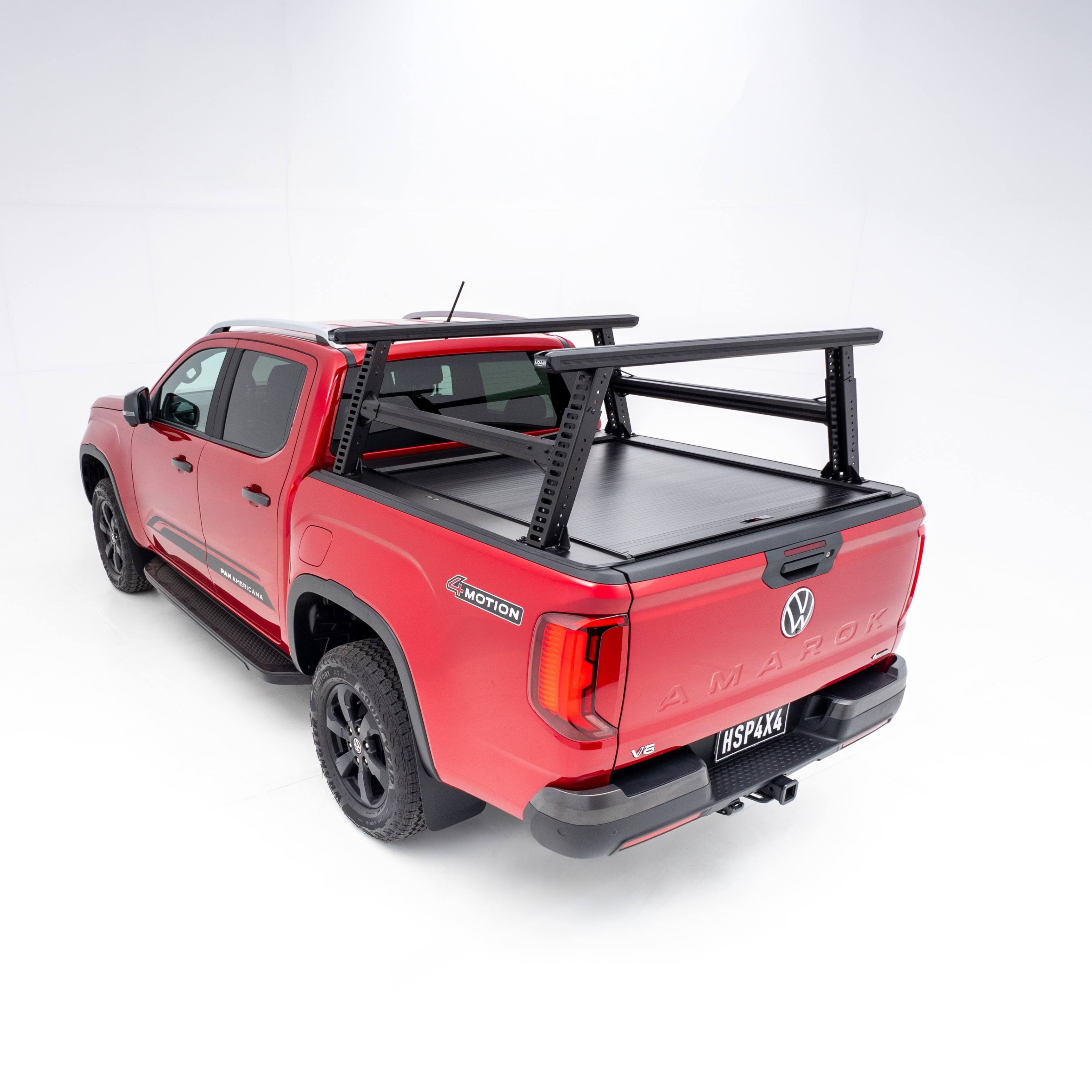 HSP Ladder Rack — HSP Ladder Rack for VW Amarok NF — Full Set / Direct to Tub / Suits Roll R Cover