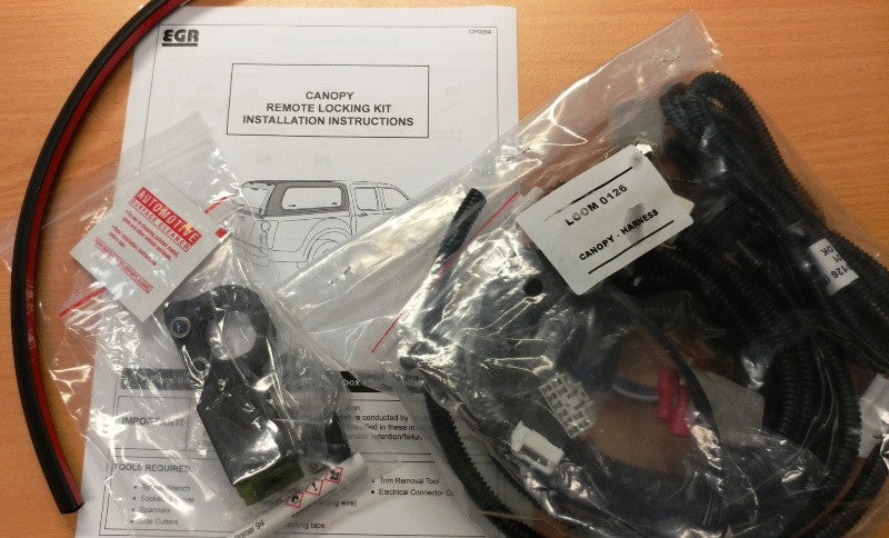 EGR Tailgate Remote Locking Kit — LDV T60 2018-