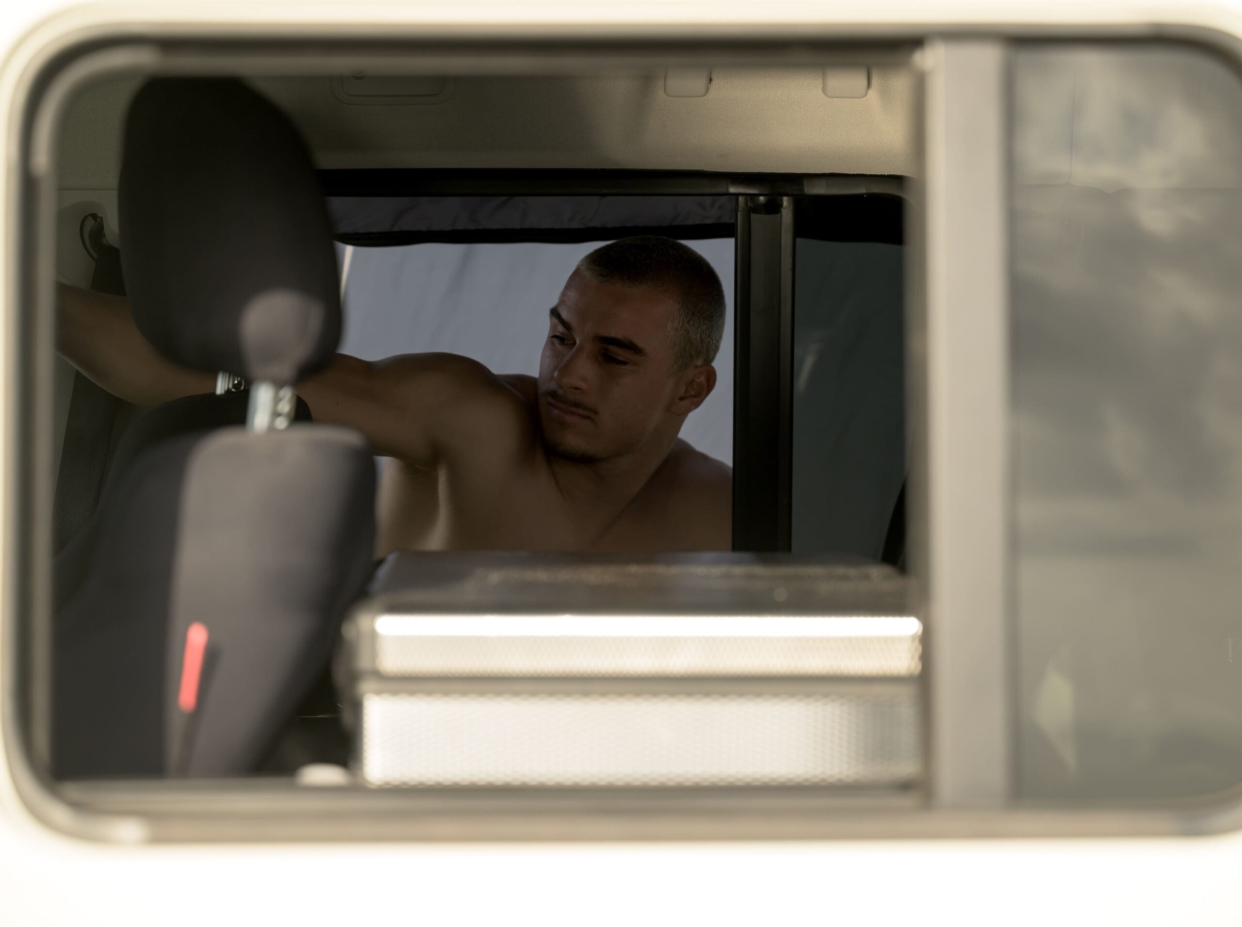 Alu-Cab Shower Cube - Adjustable Height — genuine product, Rival 4x4 Australia