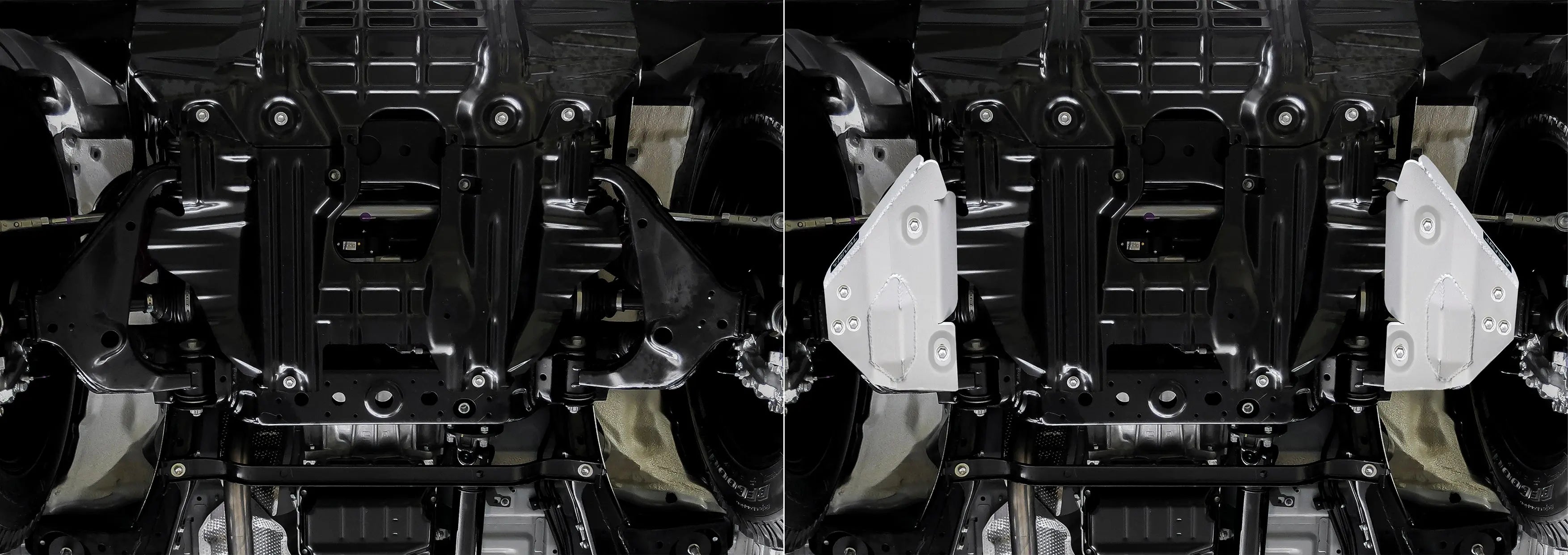 Aluminium Lower Control Underbody Armour Toyota Hilux 2015-On RIVAL 4x4 Australia