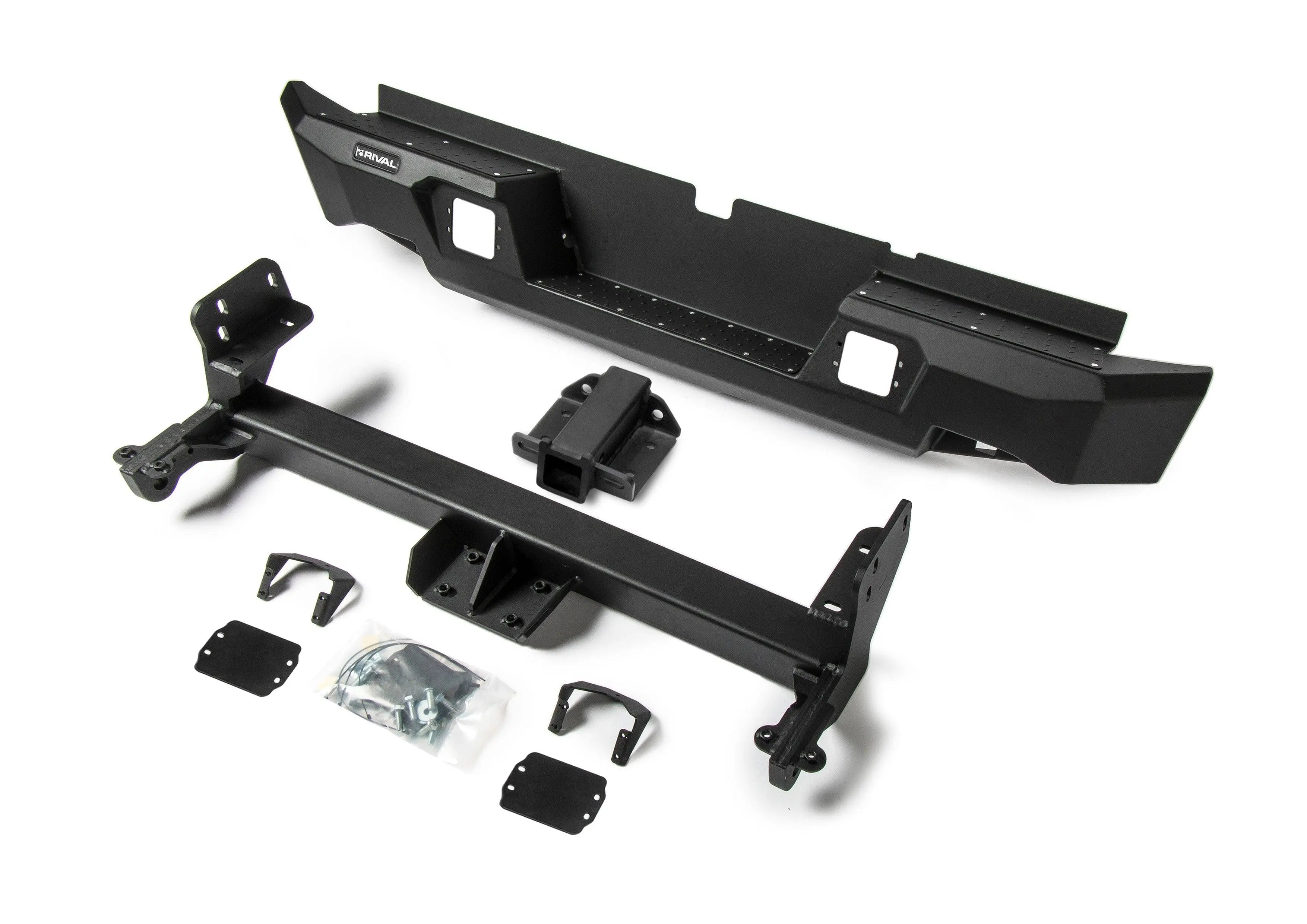 Aluminium Rear Bumper Isuzu D-Max 2017-2019 - RIVAL 4x4 Australia