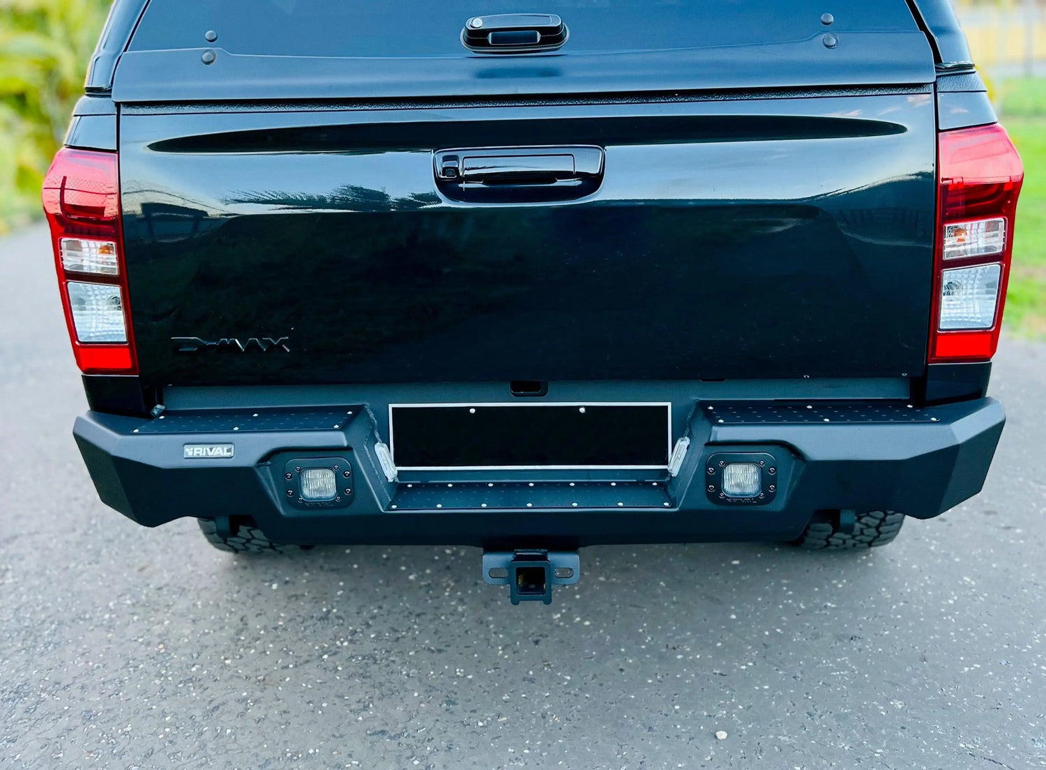 Aluminium Rear Bumper Isuzu D-Max 2017-2019 - RIVAL 4x4 Australia