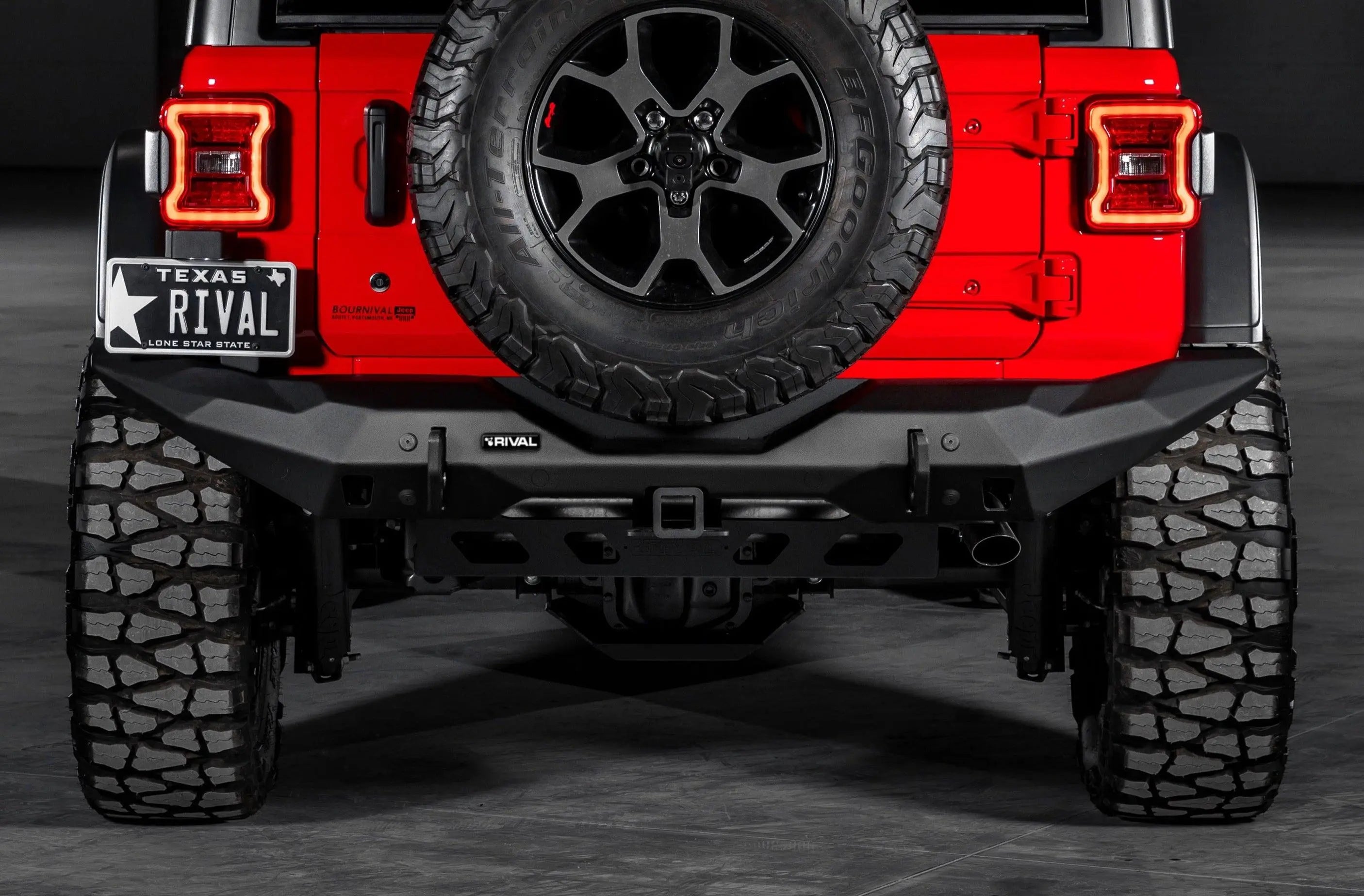 Aluminium Rear Bumper Jeep Wrangler JL 2018+ - RIVAL 4x4 Australia