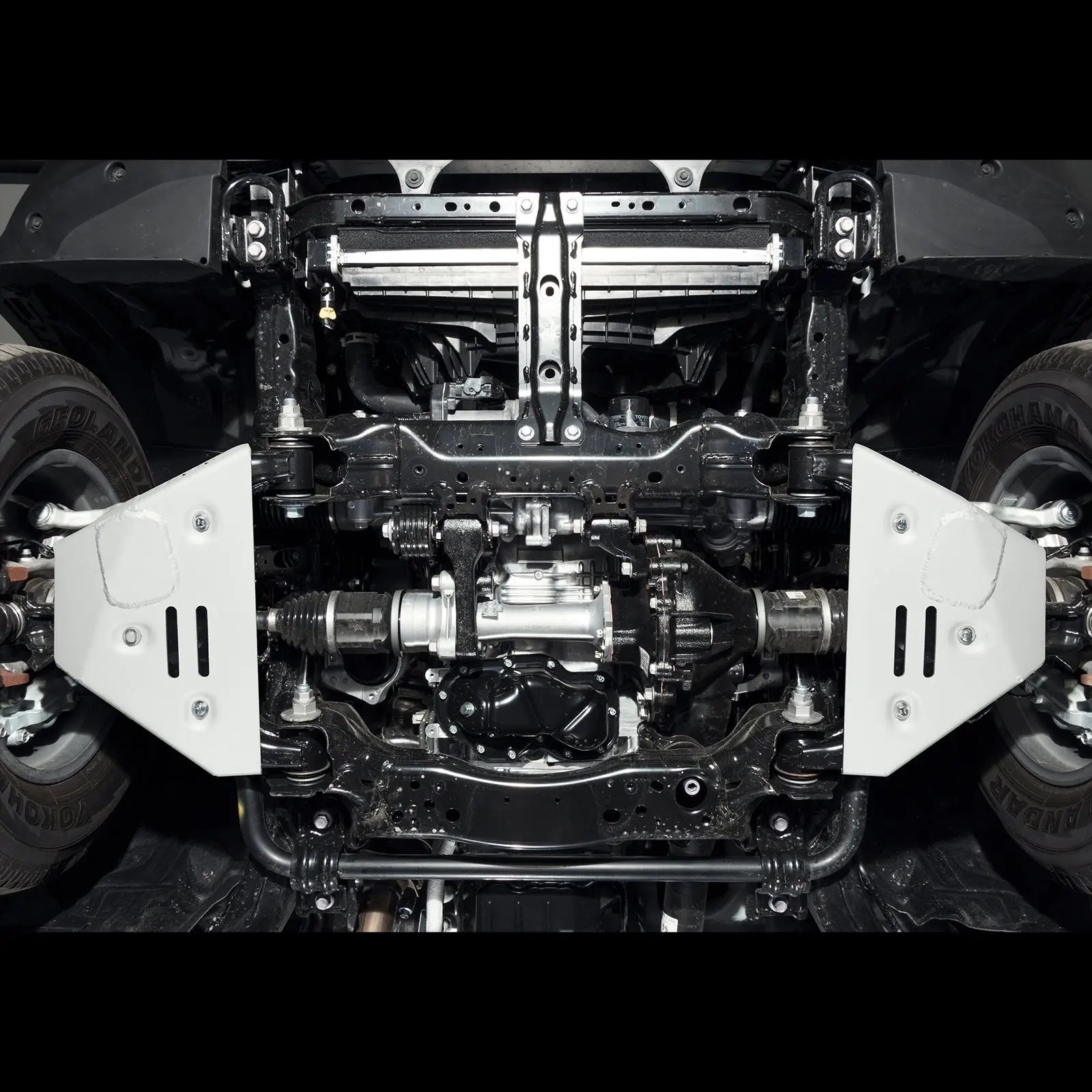 Aluminum A-Arms Bash Plate - TOYOTA LAND CRUISER 250; V-2.8D, AT, 4WD; 2024-PRESENT RIVAL