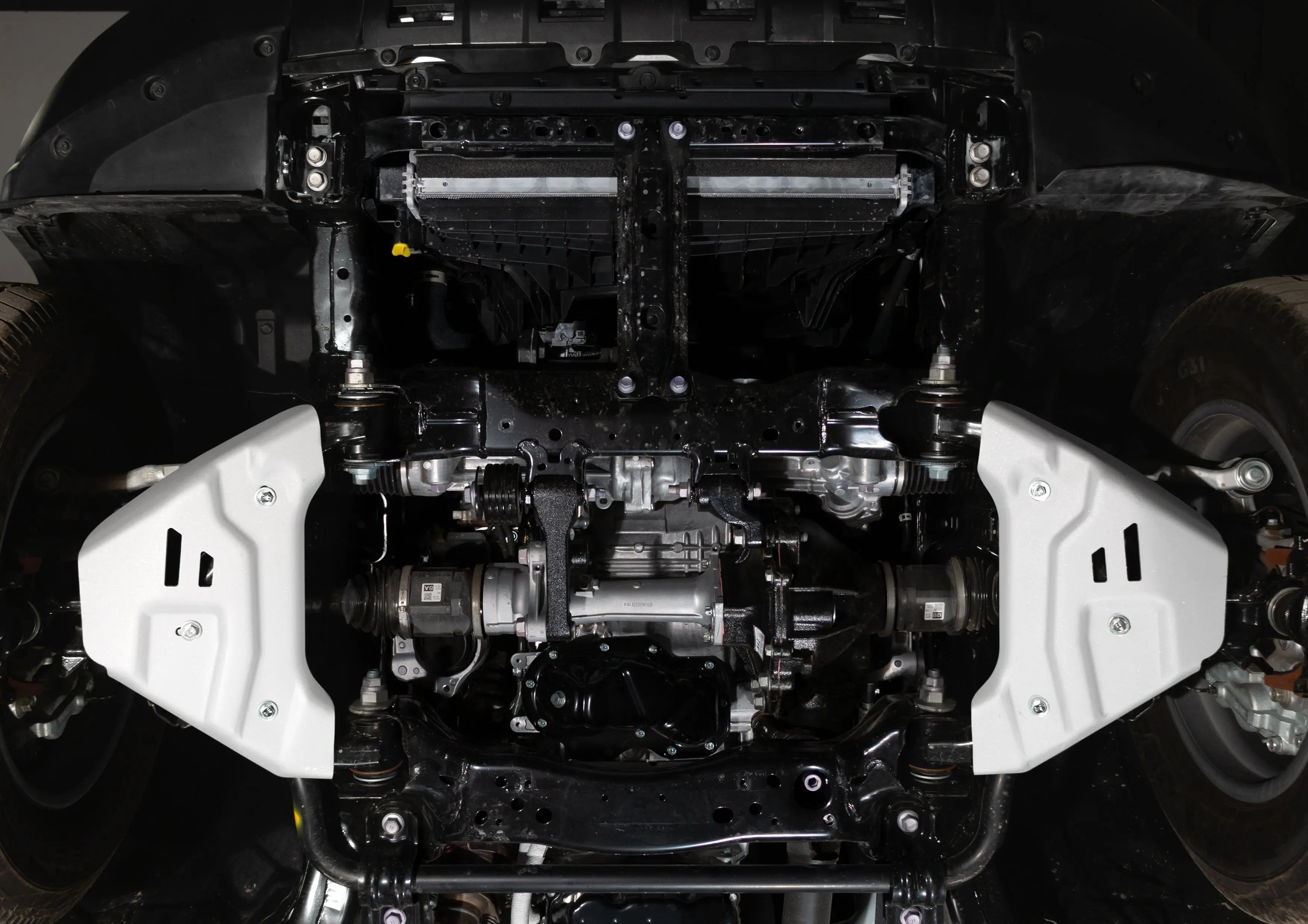 Aluminum A-Arms Bash Plate - TOYOTA LAND CRUISER 250; V-2.8D, AT, 4WD; 2024-PRESENT, New design RIVAL