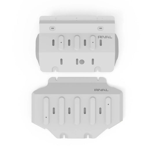 Aluminum Bash Plate Set – Engine & Radiator Protection for Tank 300/500 (2021-Present) 4WD, Petrol only RIVAL