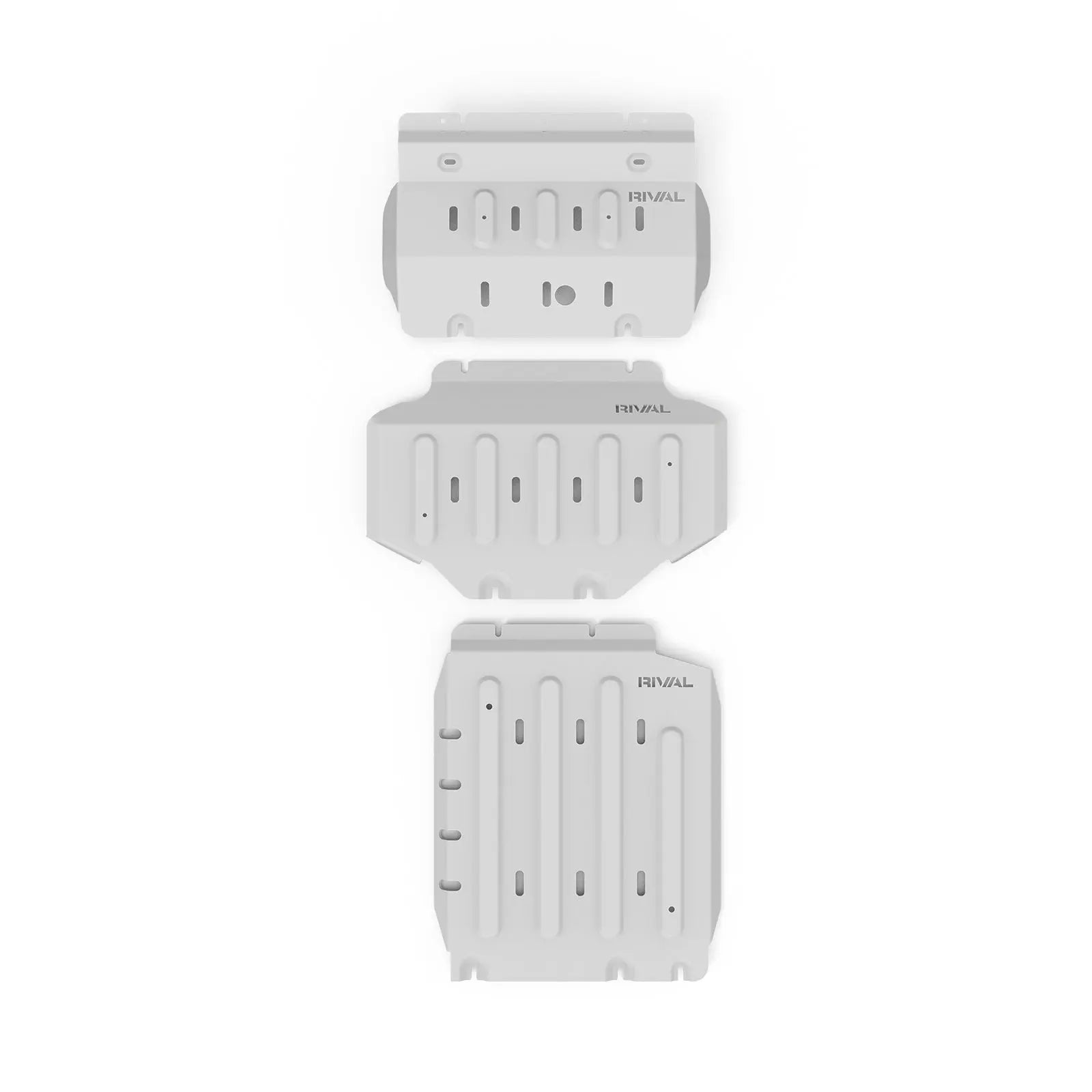 Aluminum Bash Plate Set – Engine, Radiator & Transmission Protection for Tank 300 (2021-Present) 4WD, Petrol only RIVAL