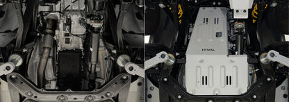 Aluminum Engine Bash Plate - Ineos Grenadier 3.0, 3.0D; At; 4Wd (2023-Present) + Fitting Kit RIVAL