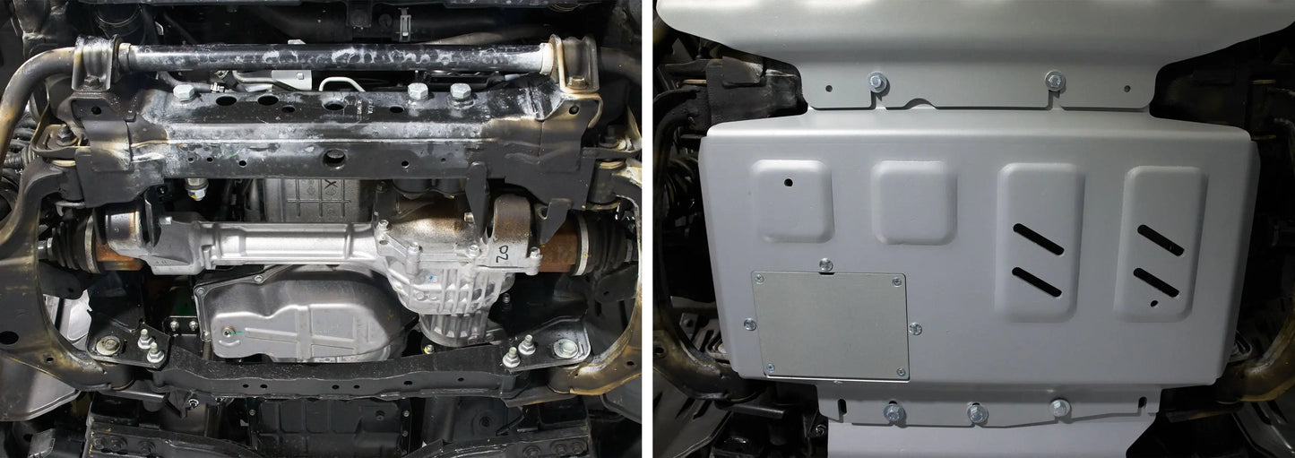 Aluminum Engine Bash Plate - Nissan Navara D23 2015-2019 RIVAL