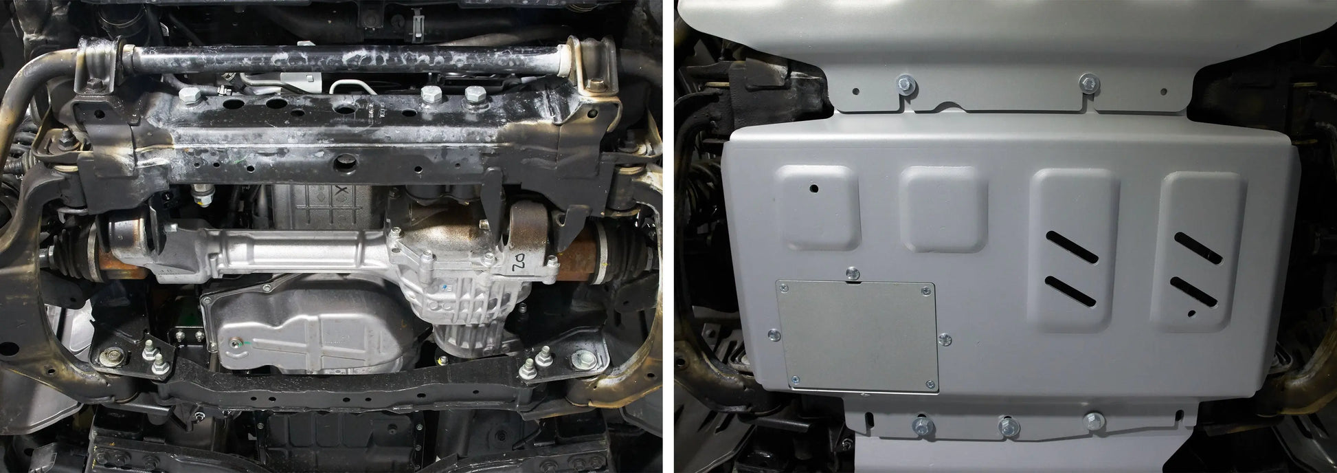 Aluminum Engine Bash Plate - Nissan Navara D23 2015-2019 RIVAL