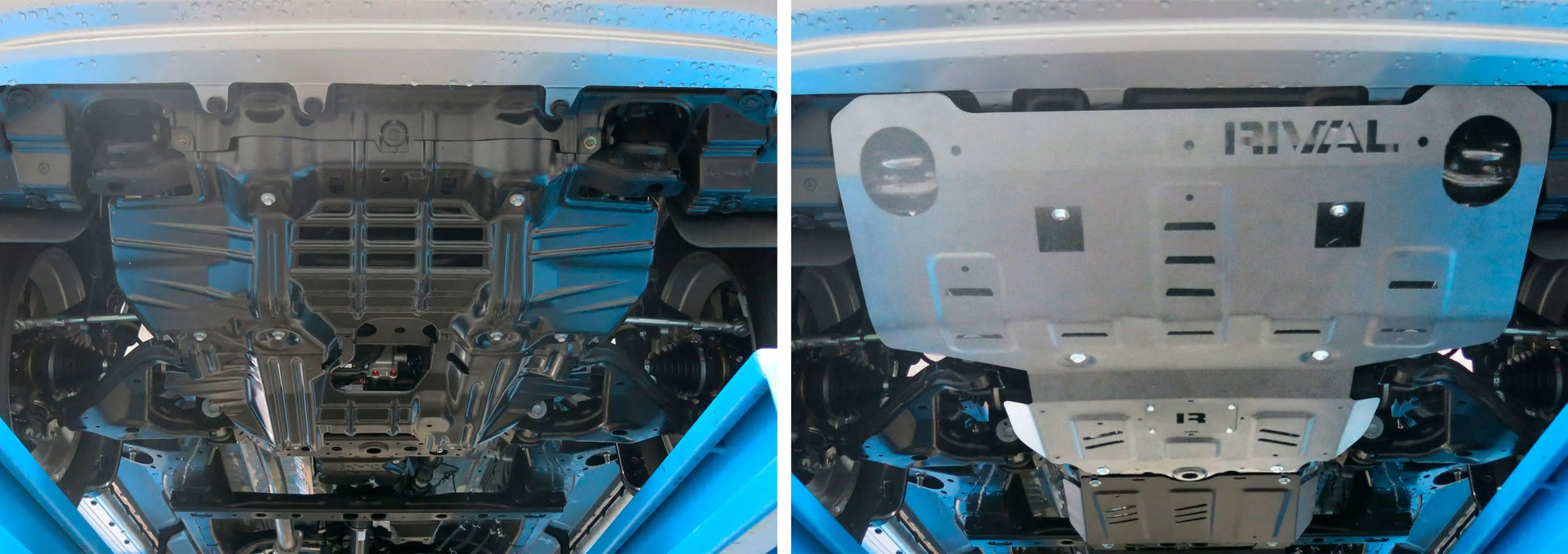 Aluminum Engine Bash Plate - Toyota Hilux 2015-On / Toyota Fortuner 2015-On RIVAL 4x4 Australia