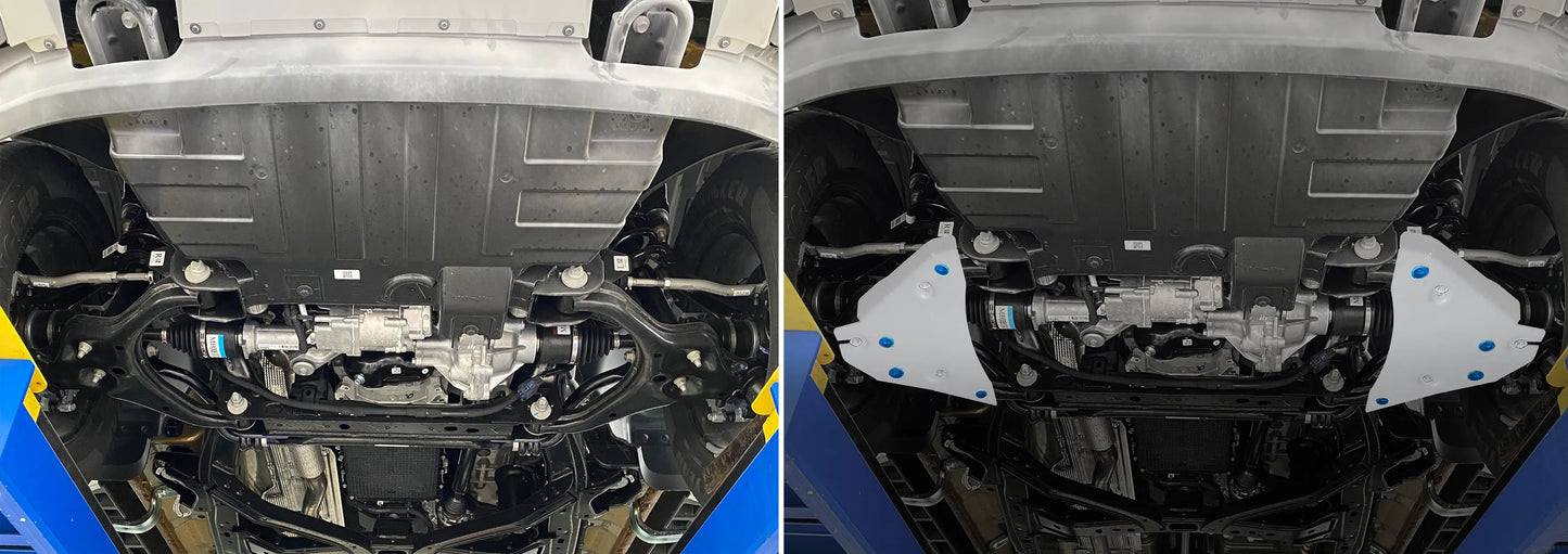Aluminum Lower Control Arms Bash Plate - Ford Ranger Next Gen / Ford Everest Next Gen / Amarok 2023 RIVAL 4x4 Australia