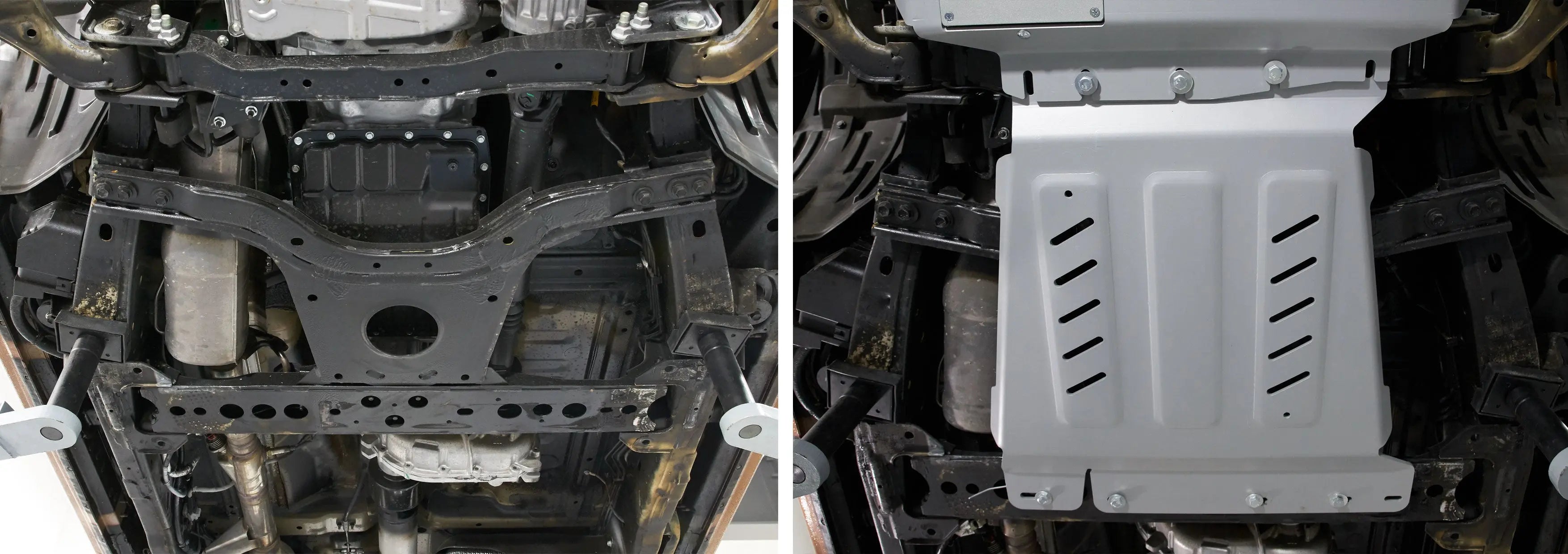 Aluminum Transmission Bash Plate - Nissan Navara D23 2015-2019 RIVAL
