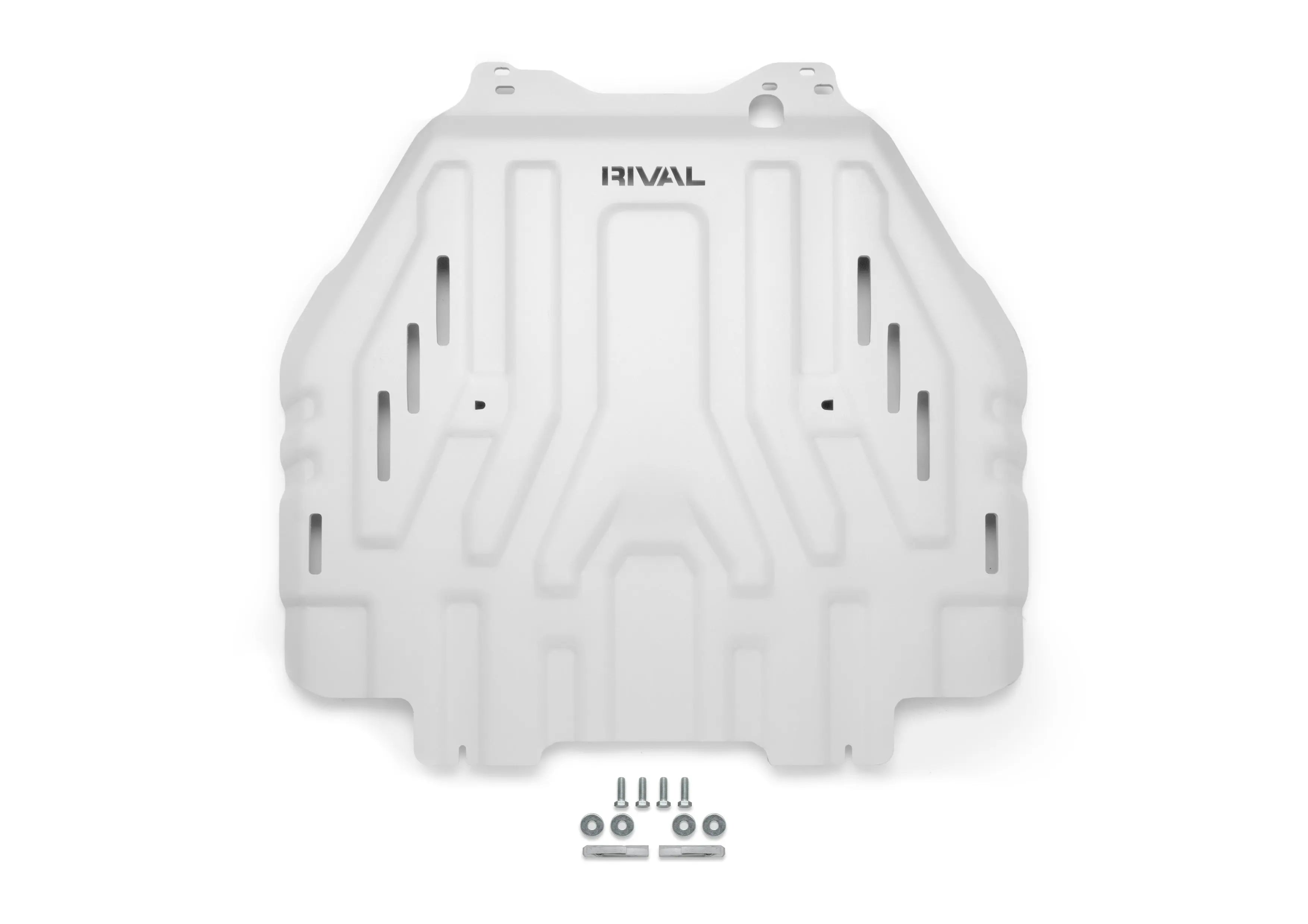 Aluminum Transmission Bash Plate - TOYOTA LAND CRUISER 250; V-2.8D, AT, 4WD; 2024-present, New design RIVAL