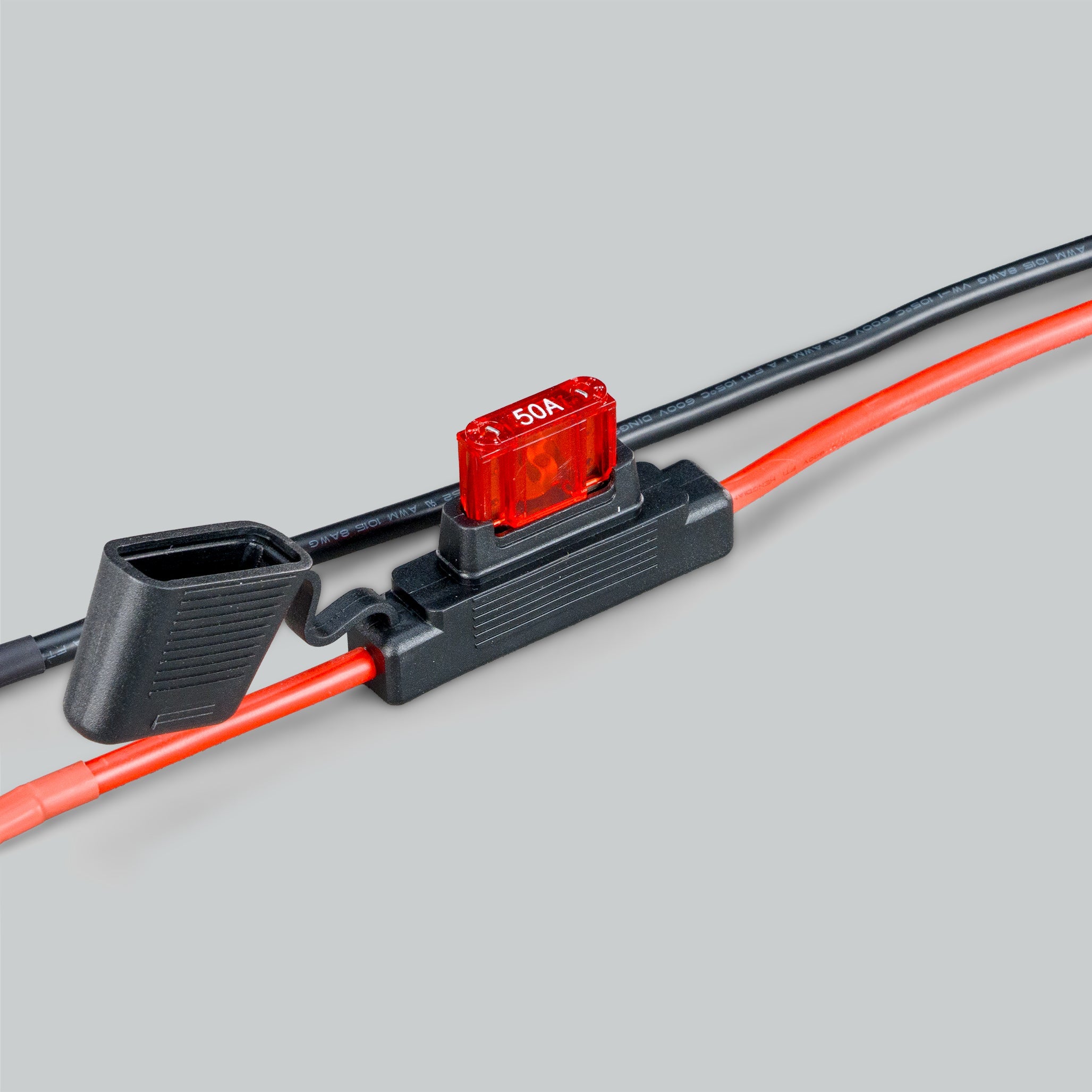 50A Anderson to Ring Terminal with Fuse - RIVAL 4x4 Australia