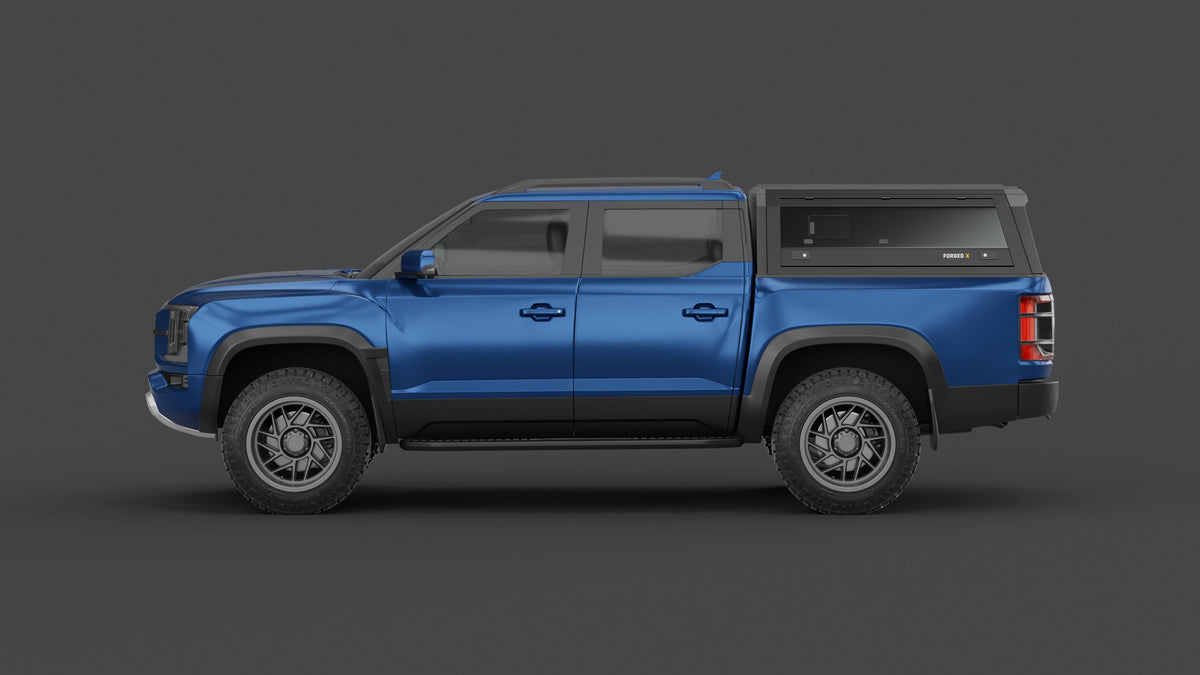 ForgedX Aluminium Ute Canopy - to suit BYD Shark 6 2024-on - RIVAL 4x4 Australia