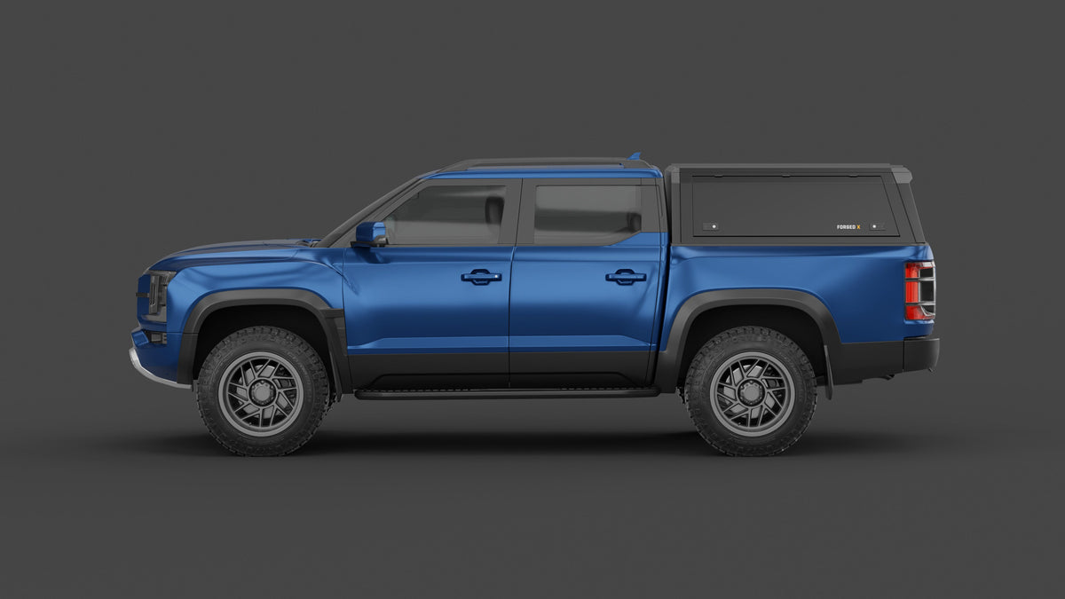 ForgedX Aluminium Ute Canopy - to suit BYD Shark 6 2024-on - RIVAL 4x4 Australia