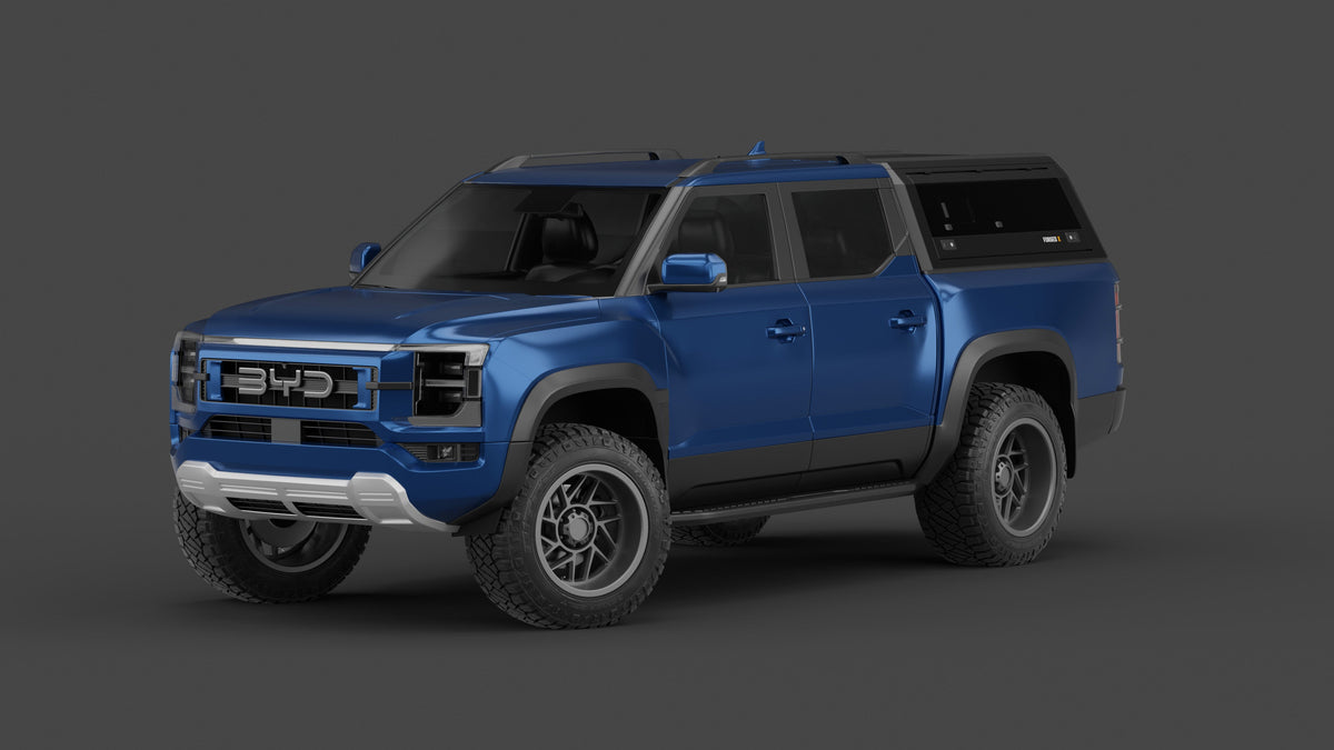 ForgedX Aluminium Ute Canopy - to suit BYD Shark 6 2024-on - RIVAL 4x4 Australia
