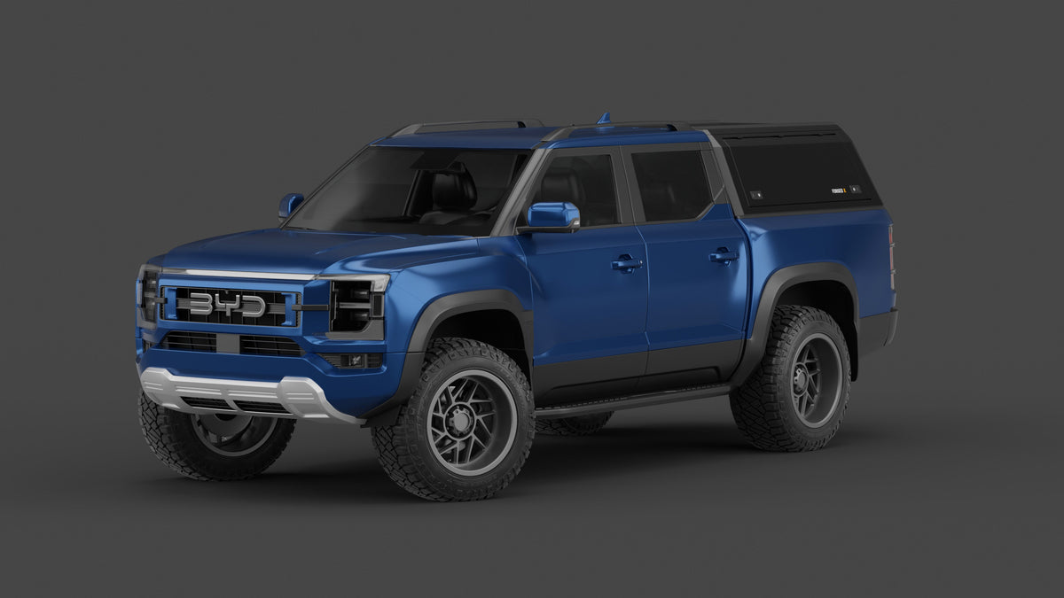 ForgedX Aluminium Ute Canopy - to suit BYD Shark 6 2024-on - RIVAL 4x4 Australia