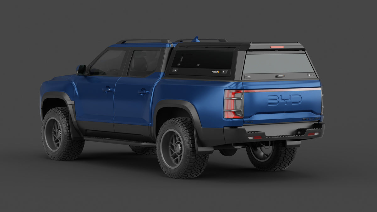 ForgedX Aluminium Ute Canopy - to suit BYD Shark 6 2024-on - RIVAL 4x4 Australia
