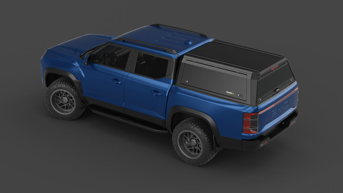 ForgedX Aluminium Ute Canopy - to suit BYD Shark 6 2024-on - RIVAL 4x4 Australia