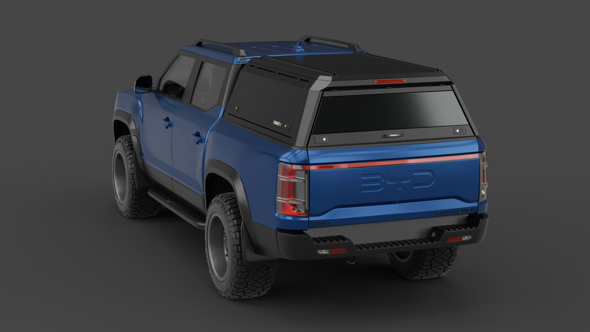 ForgedX Aluminium Ute Canopy - to suit BYD Shark 6 2024-on - RIVAL 4x4 Australia