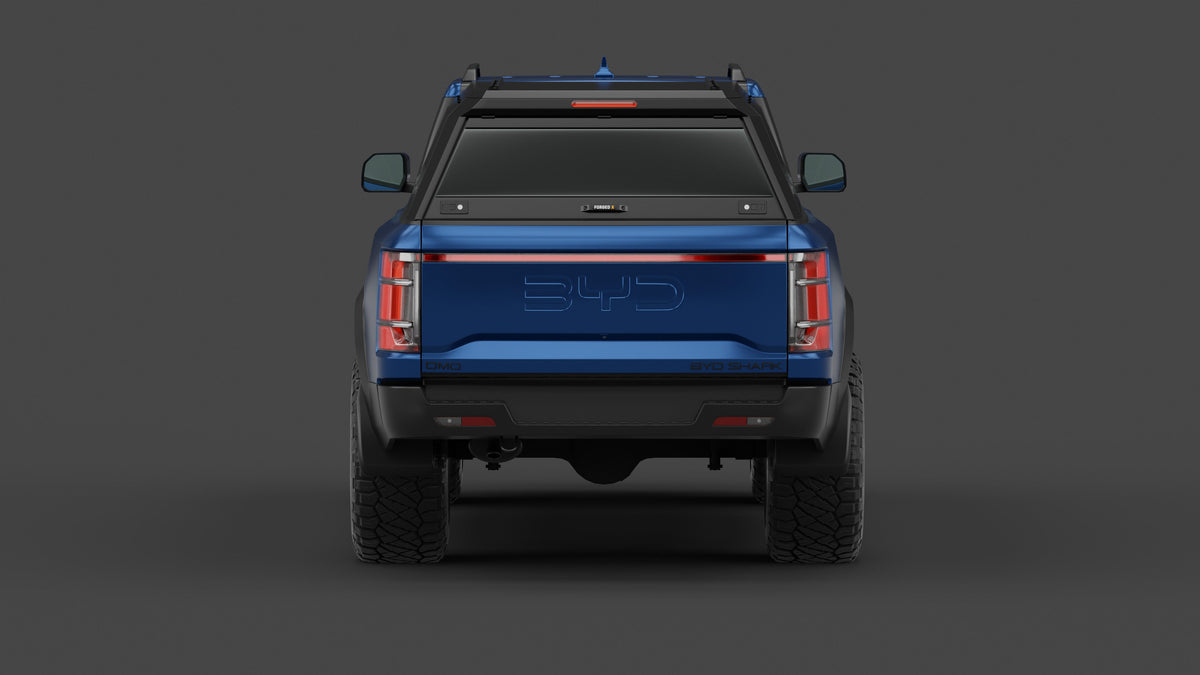 ForgedX Aluminium Ute Canopy - to suit BYD Shark 6 2024-on - RIVAL 4x4 Australia
