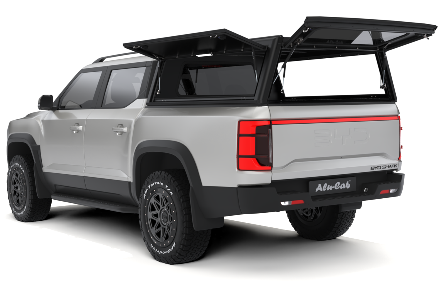 Alu-Cab Explorer Canopy for BYD Shark 6 Dual Cab — genuine product, Rival 4x4 Australia
