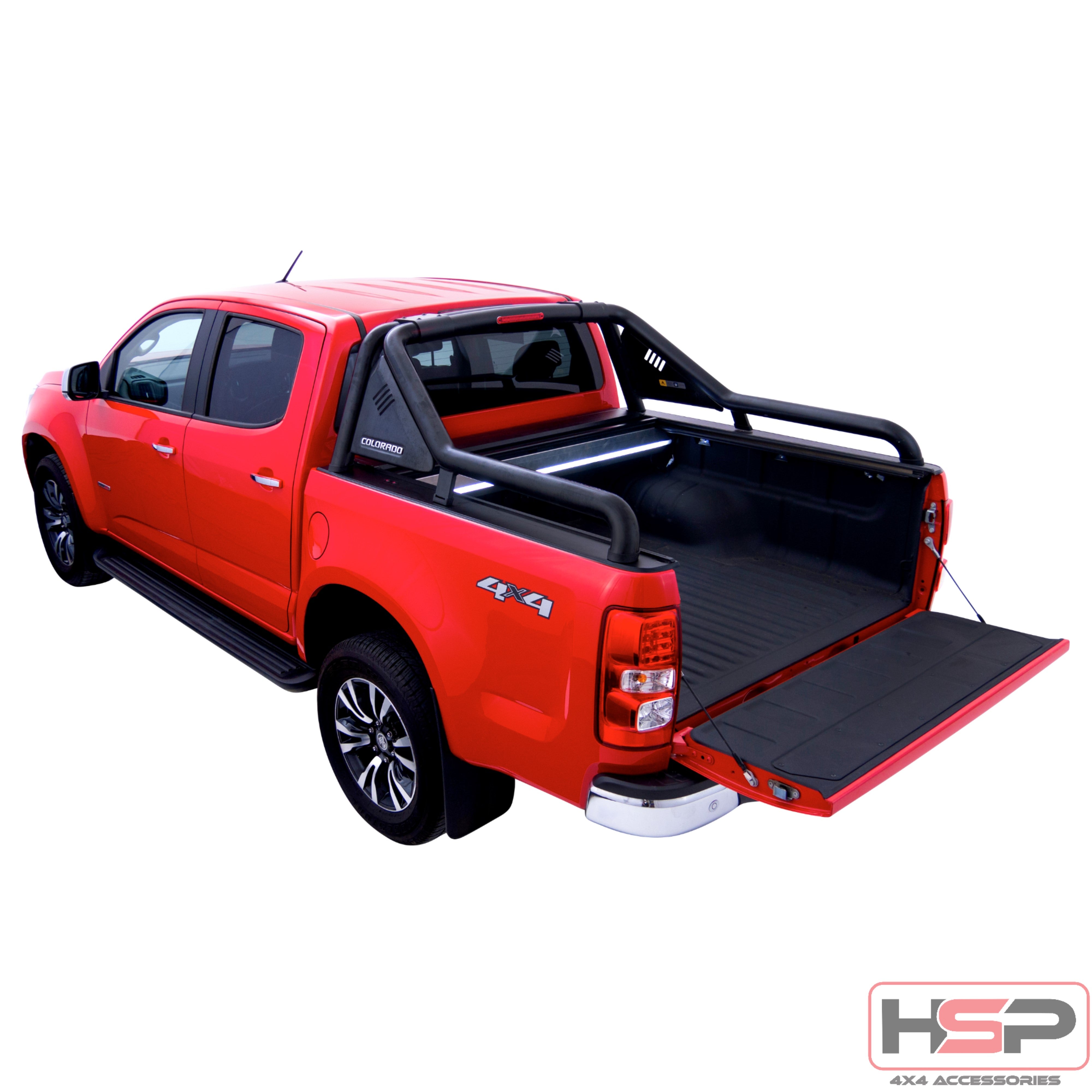 HSP Retractable Tonneau — HSP Retractable Tonneau for Holden Colorado RG — LSX Sports Bar