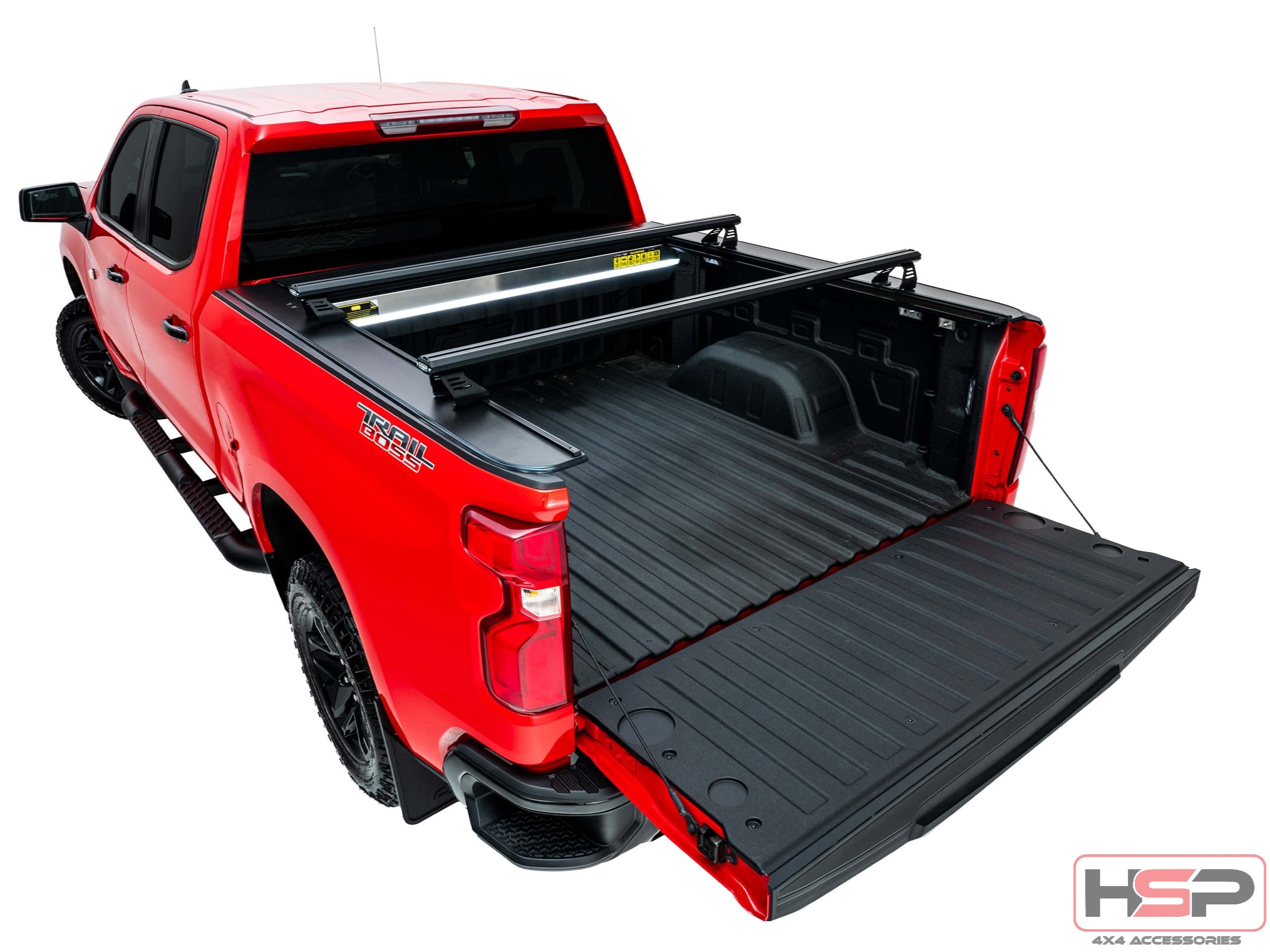 HSP Retractable Tonneau — HSP Retractable Tonneau for Holden Colorado RG — No Sports Bar