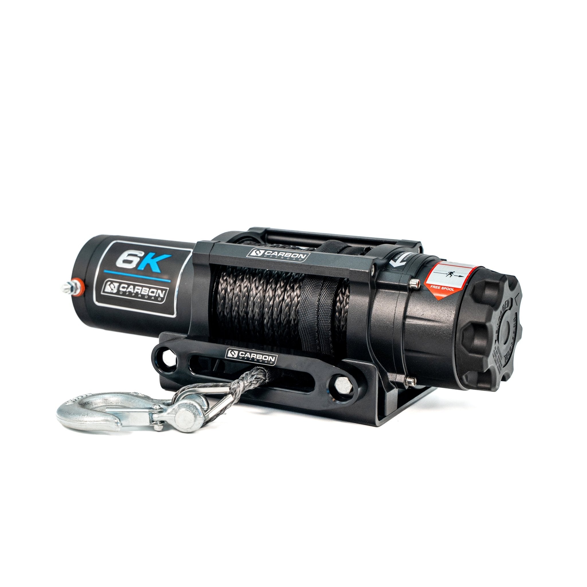 Carbon Offroad 6000lb ATV - Small 4X4 Winch 24V - RIVAL 4x4 Australia