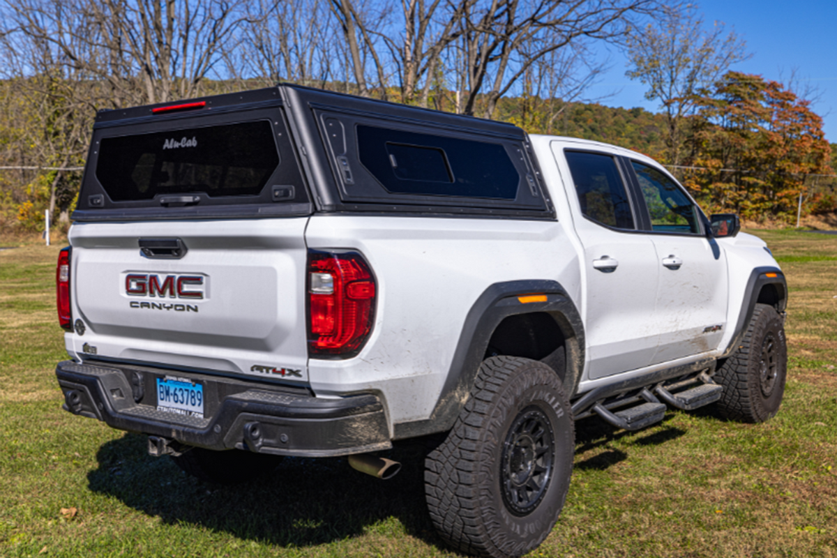 Alu-Cab Contour Canopy for Chevy Colorado & GMC Canyon Short Bed fitted to Holden Colorado — Rival 4x4 Australia