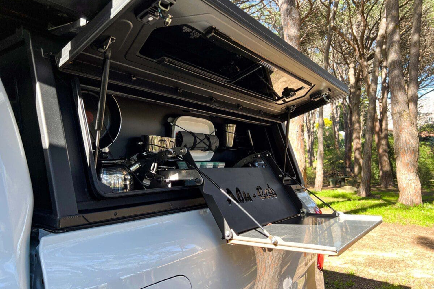 Alu-Cab Contour Canopy Kitchen Cupboard Kit — genuine product, Rival 4x4 Australia