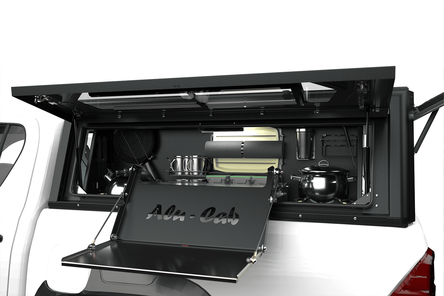 Alu-Cab Contour Canopy Kitchen Cupboard Kit — genuine product, Rival 4x4 Australia
