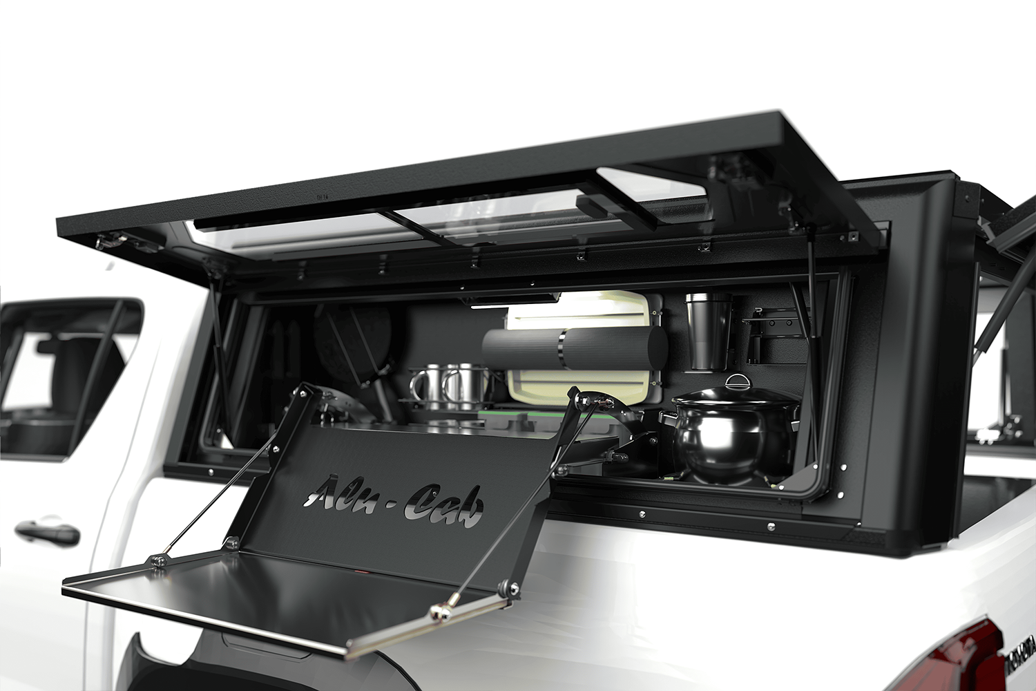 Alu-Cab Contour Canopy Kitchen Cupboard Kit — genuine product, Rival 4x4 Australia