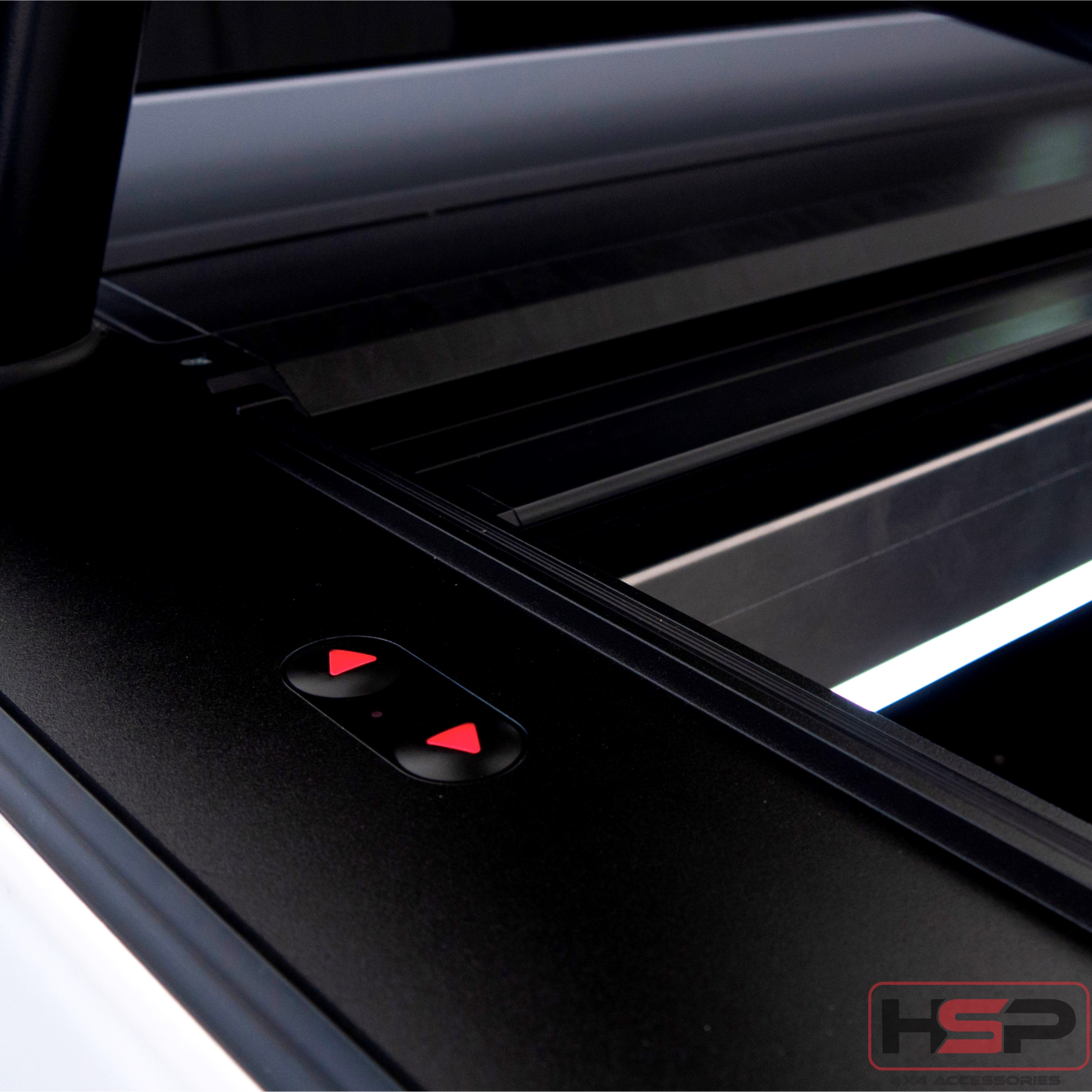 HSP Retractable Tonneau — HSP Retractable Tonneau for Isuzu D-Max Gen 3 — Extended Sports Bar
