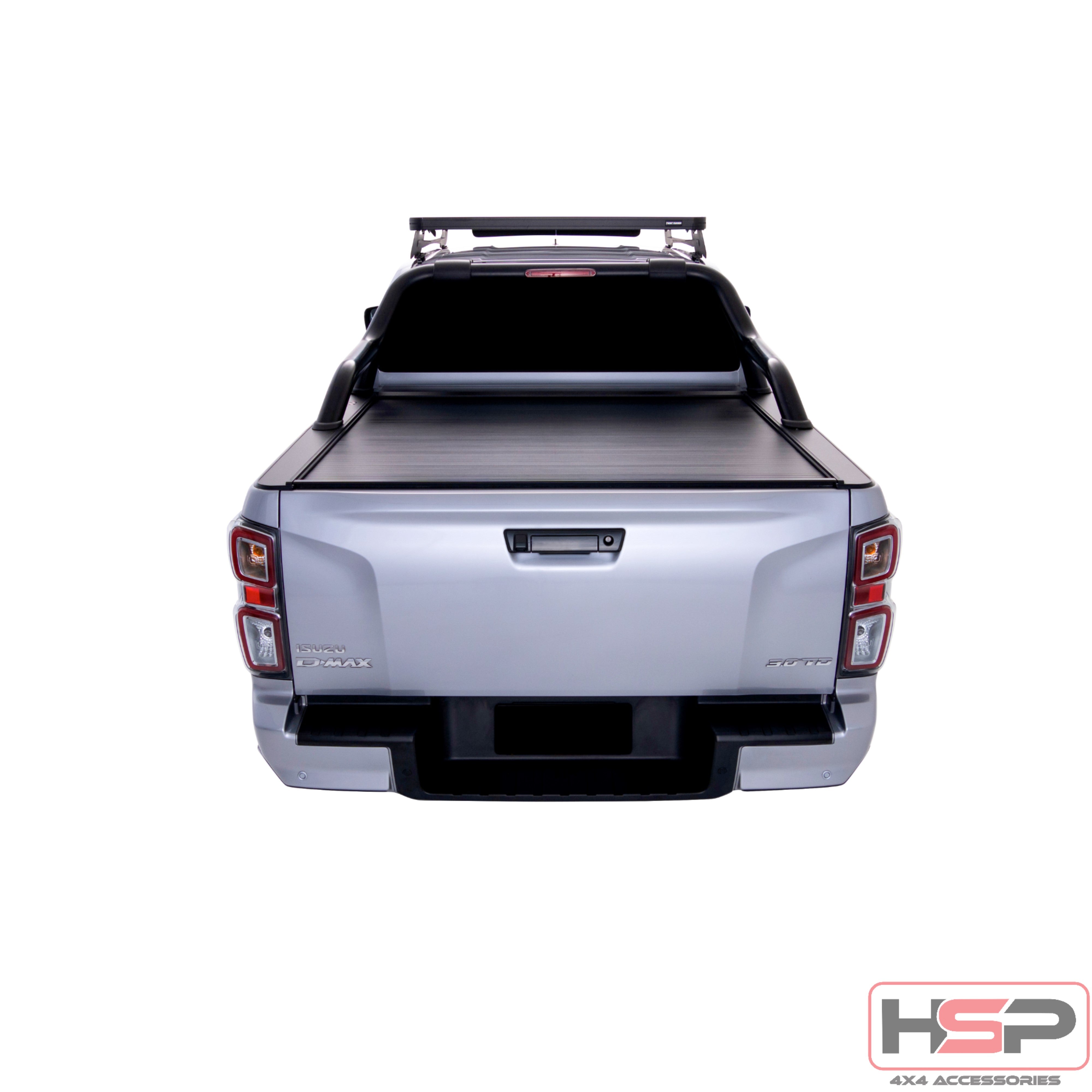 HSP Retractable Tonneau — HSP Retractable Tonneau for Isuzu D-Max Gen 3 — A-Frame Sports Bar