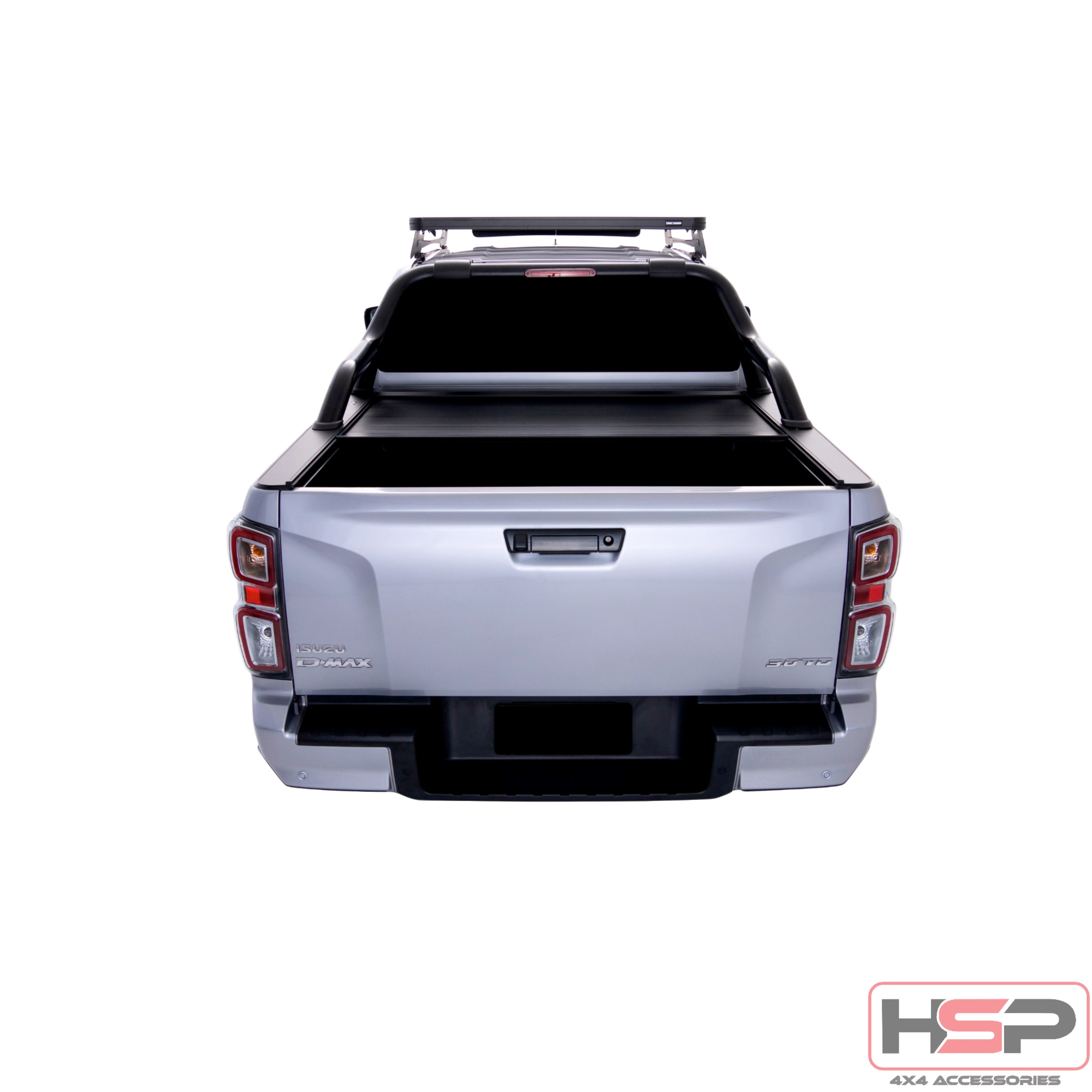 HSP Retractable Tonneau — HSP Retractable Tonneau for Isuzu D-Max Gen 3 — A-Frame Sports Bar