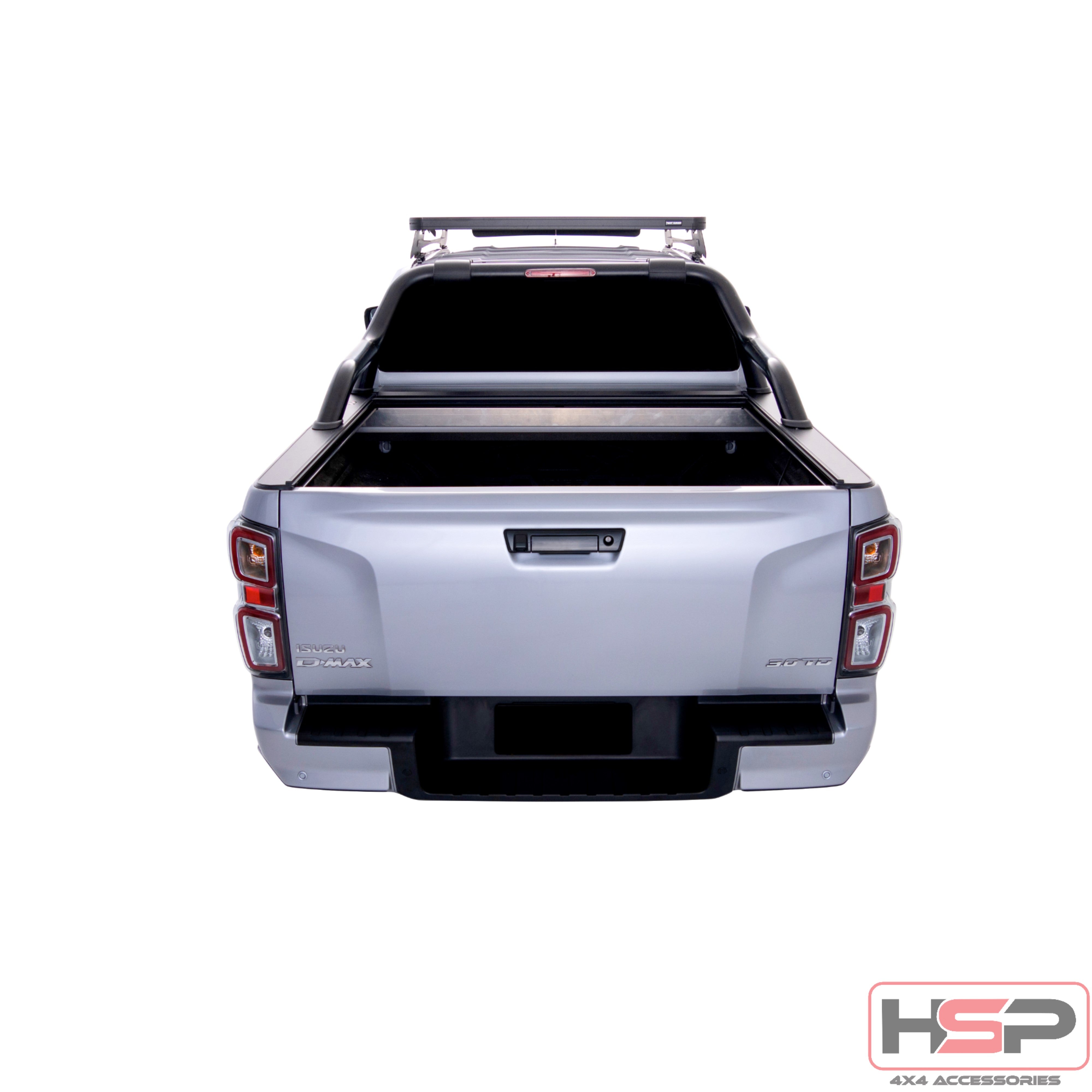 HSP Retractable Tonneau — HSP Retractable Tonneau for Isuzu D-Max Gen 3 — A-Frame Sports Bar