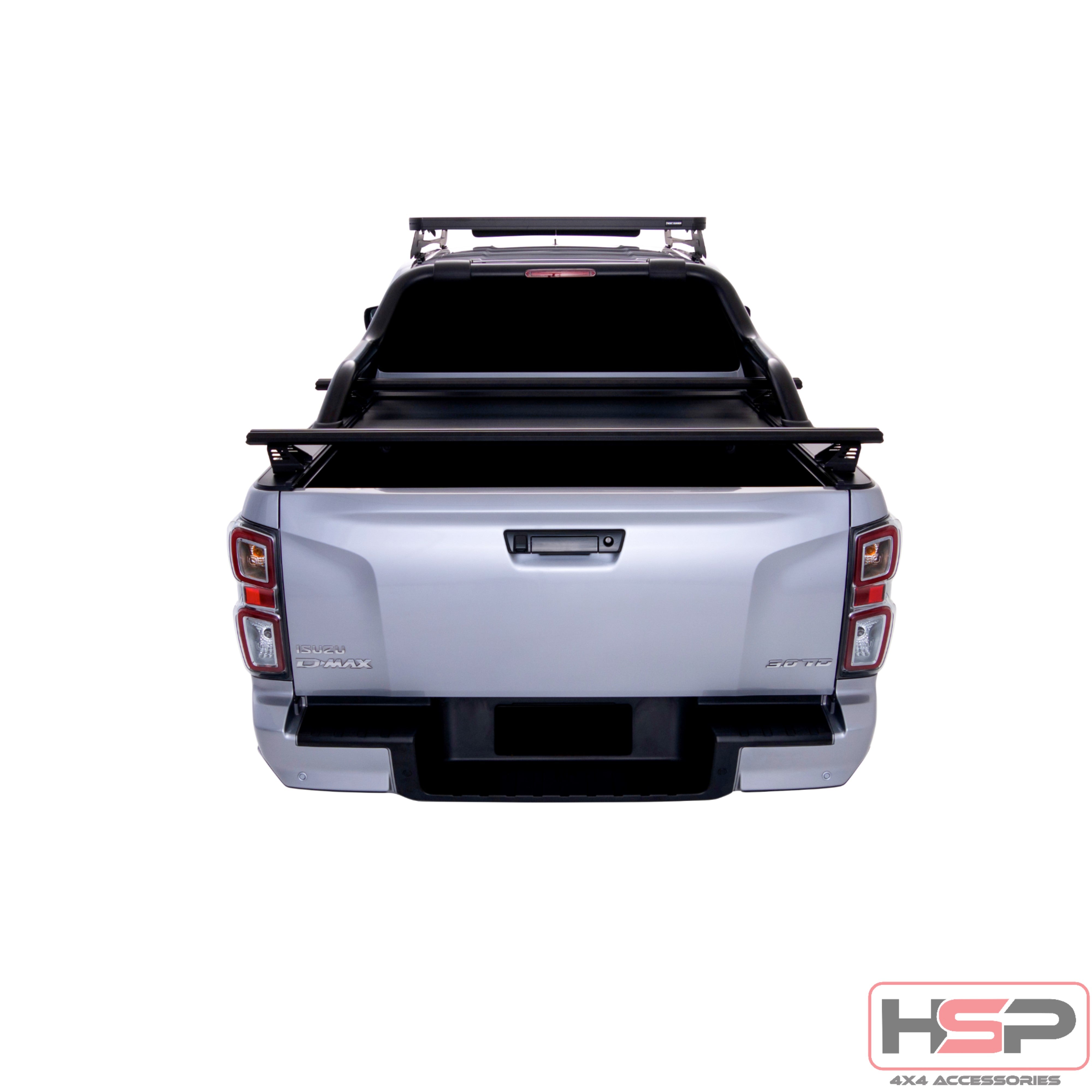 HSP Retractable Tonneau — HSP Retractable Tonneau for Isuzu D-Max Gen 3 — A-Frame Sports Bar