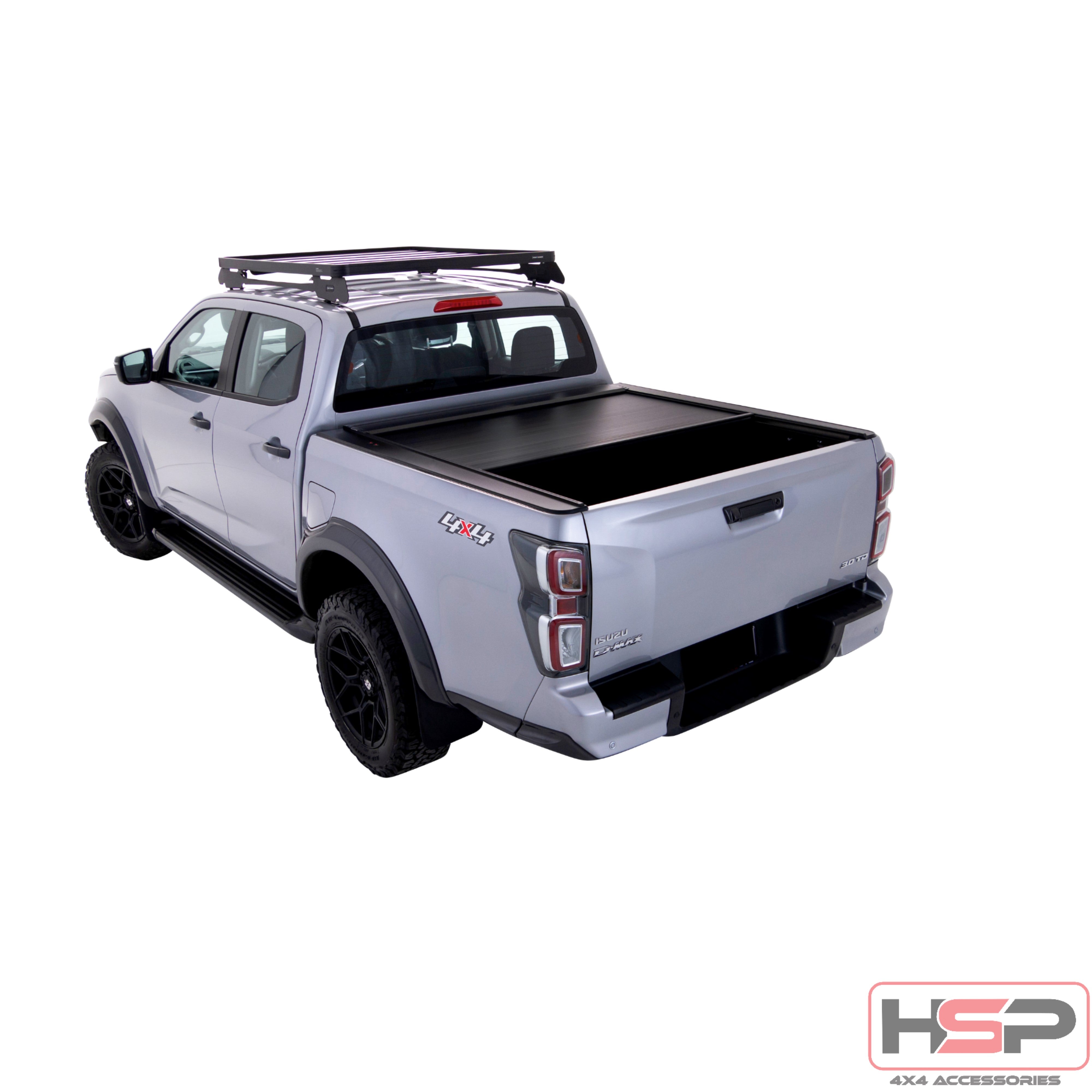 HSP Retractable Tonneau — HSP Retractable Tonneau for Isuzu D-Max Gen 3 — No Sports Bar