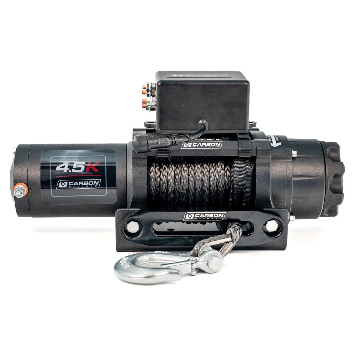 Carbon 4.5k 4500lb ATV - Trailer Winch - RIVAL 4x4 Australia