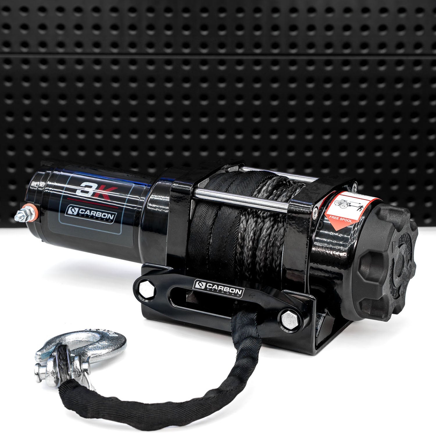 Carbon 3.0k 3000lb ATV - Trailer Winch - RIVAL 4x4 Australia
