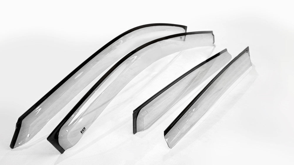EGR Slimline Weathershields — JAC T9 2024- (4pc, Dark Smoke)