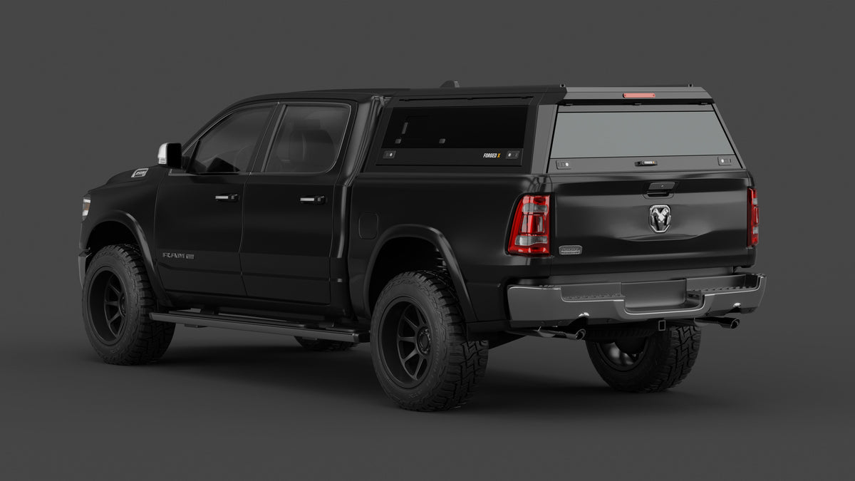 ForgedX Aluminium Ute Canopy - to suit Ram 1500 DT 2019-on (5'7" RamBox)
